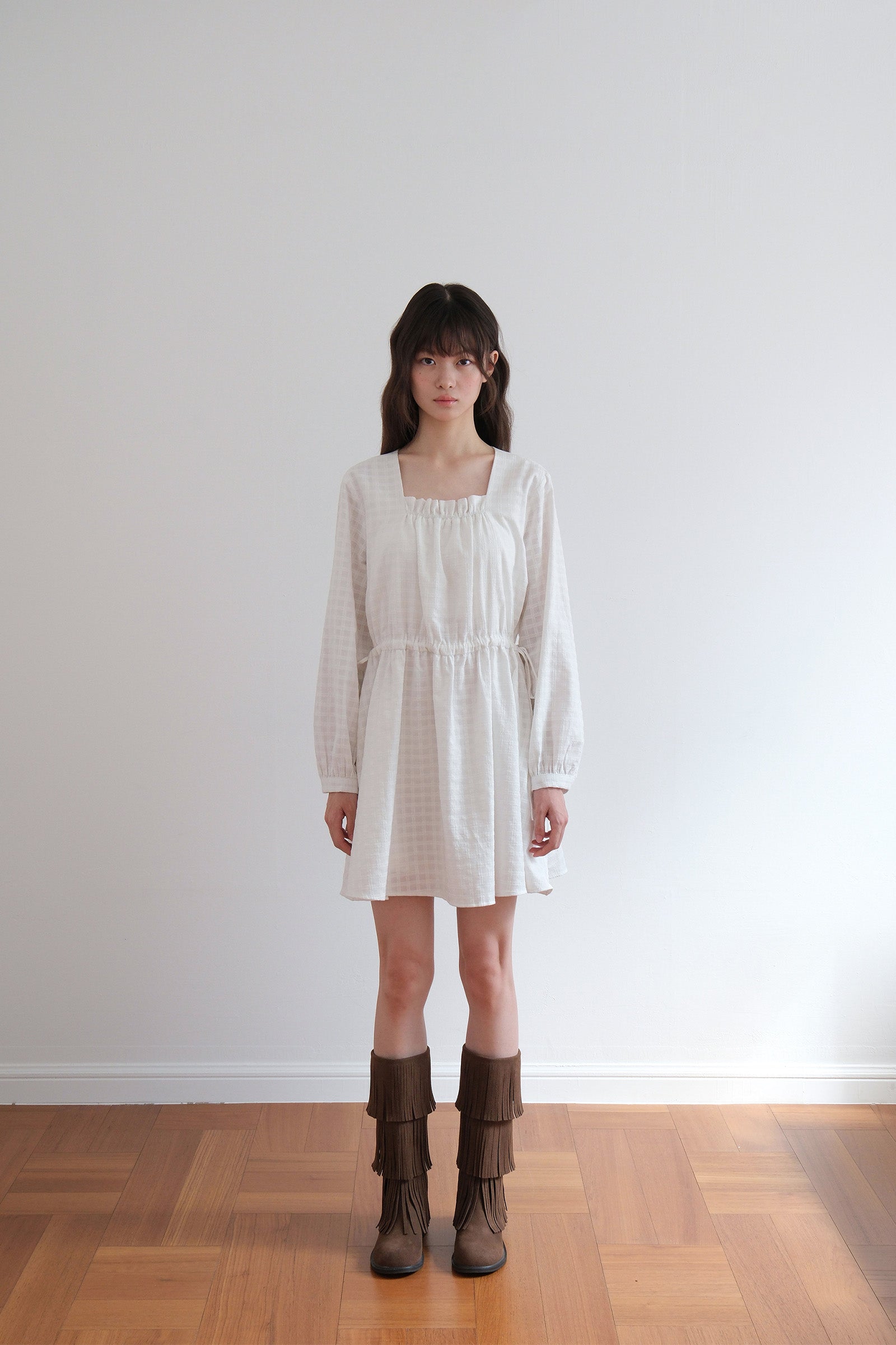 SEATTLE DRESS_WHITE