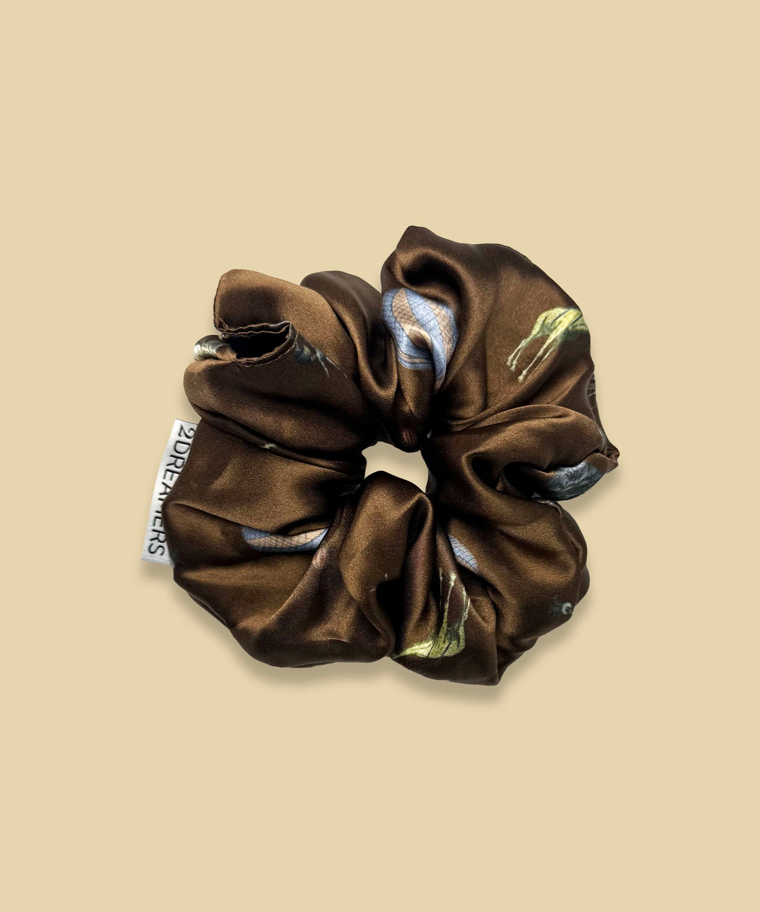 DREAM PARADE SCRUNCHIE_BROWN