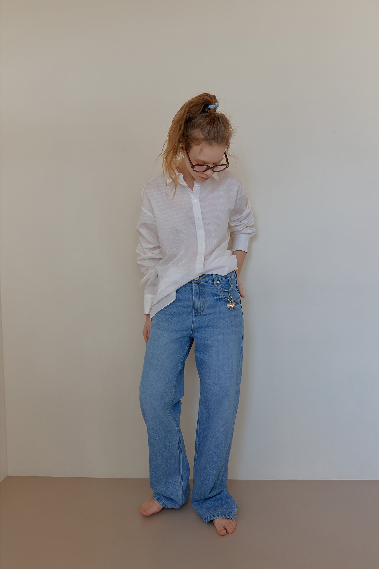 CLASSIC WIDE DENIM PANTS_BLUE