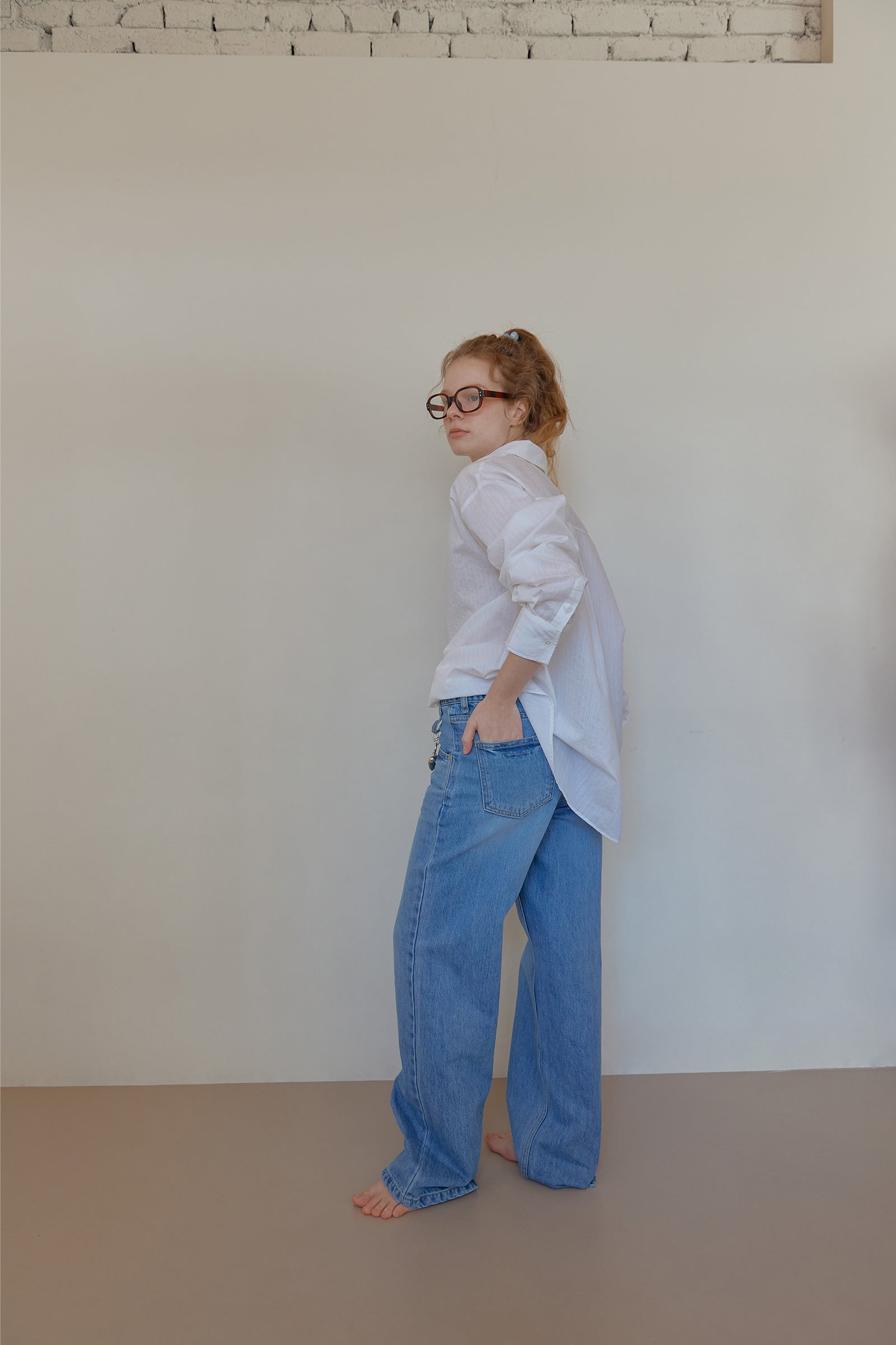 CLASSIC WIDE DENIM PANTS_BLUE