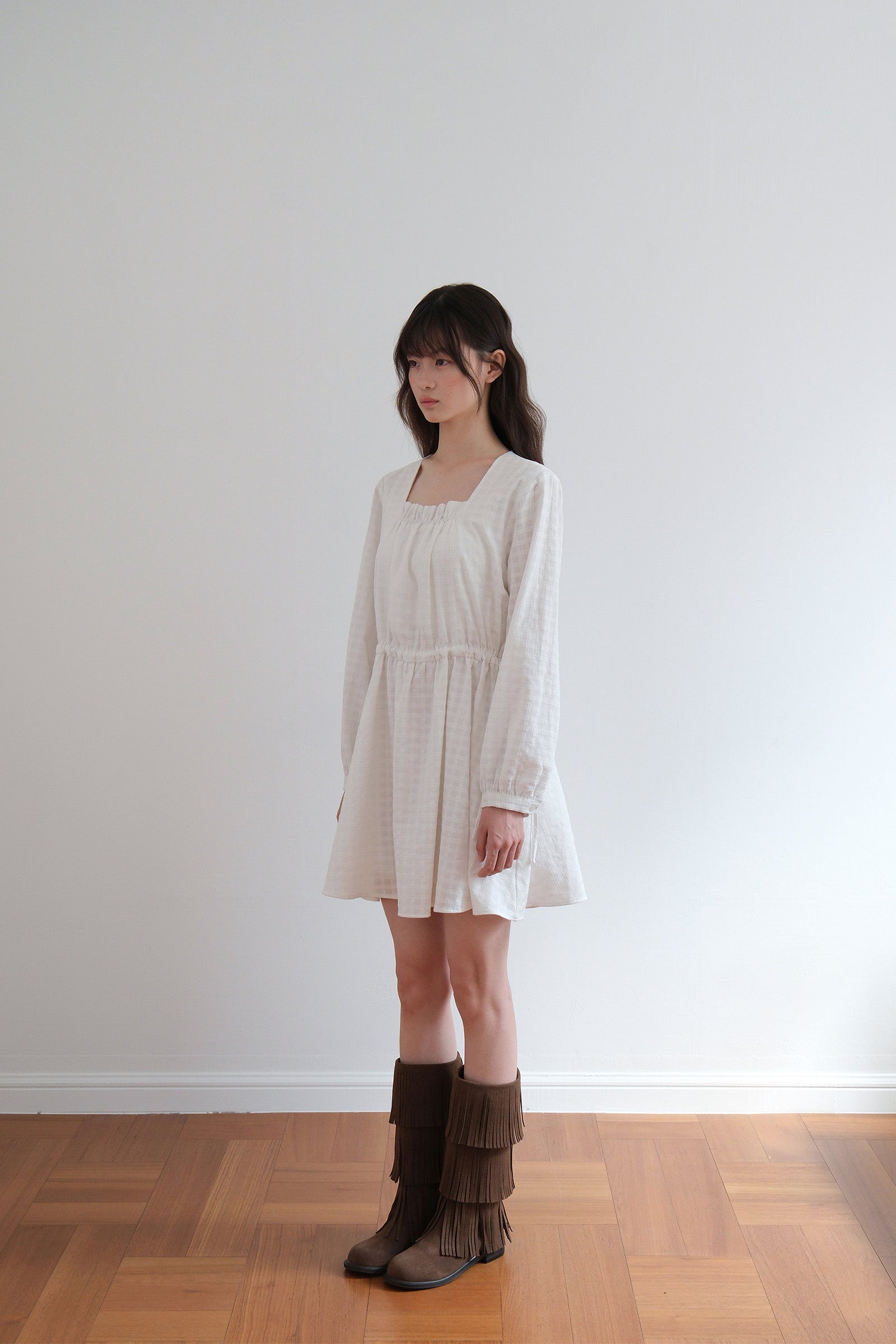 SEATTLE DRESS_WHITE