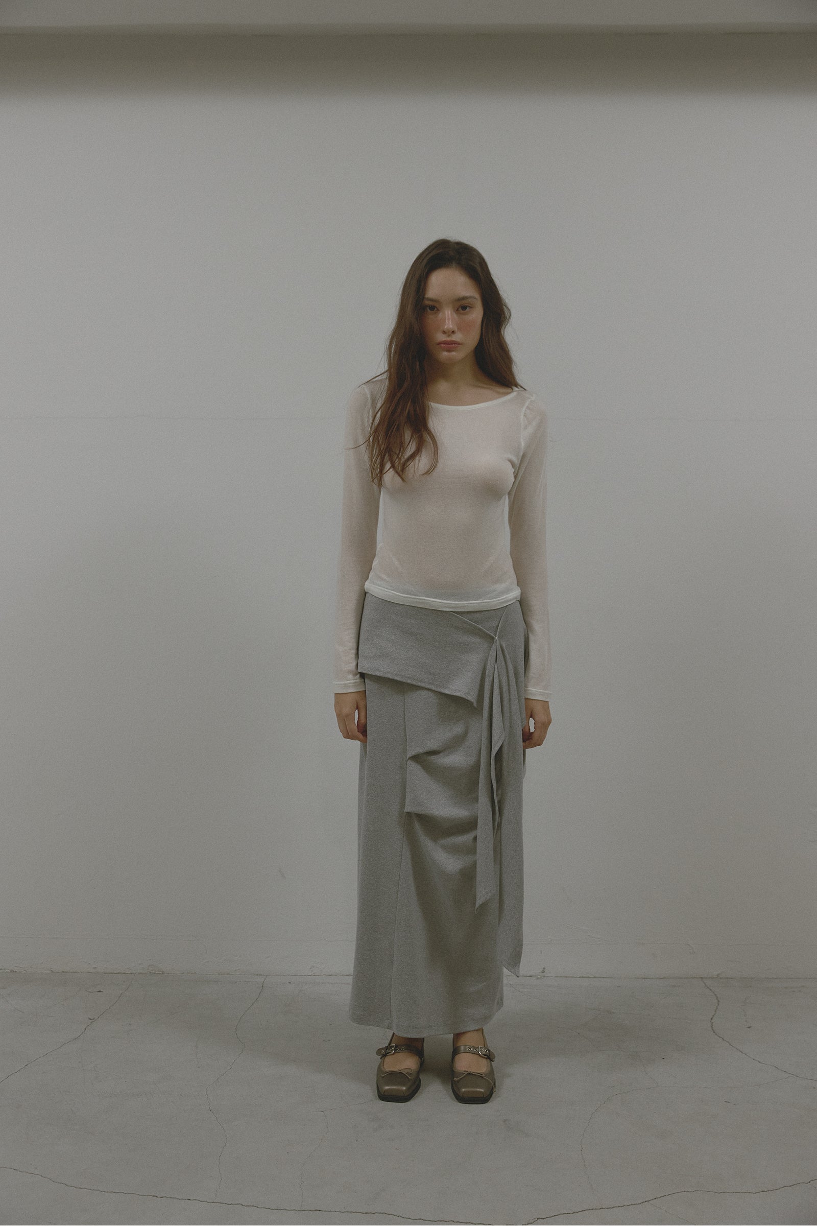 AS BASIC BOAT NECK T_IVORY