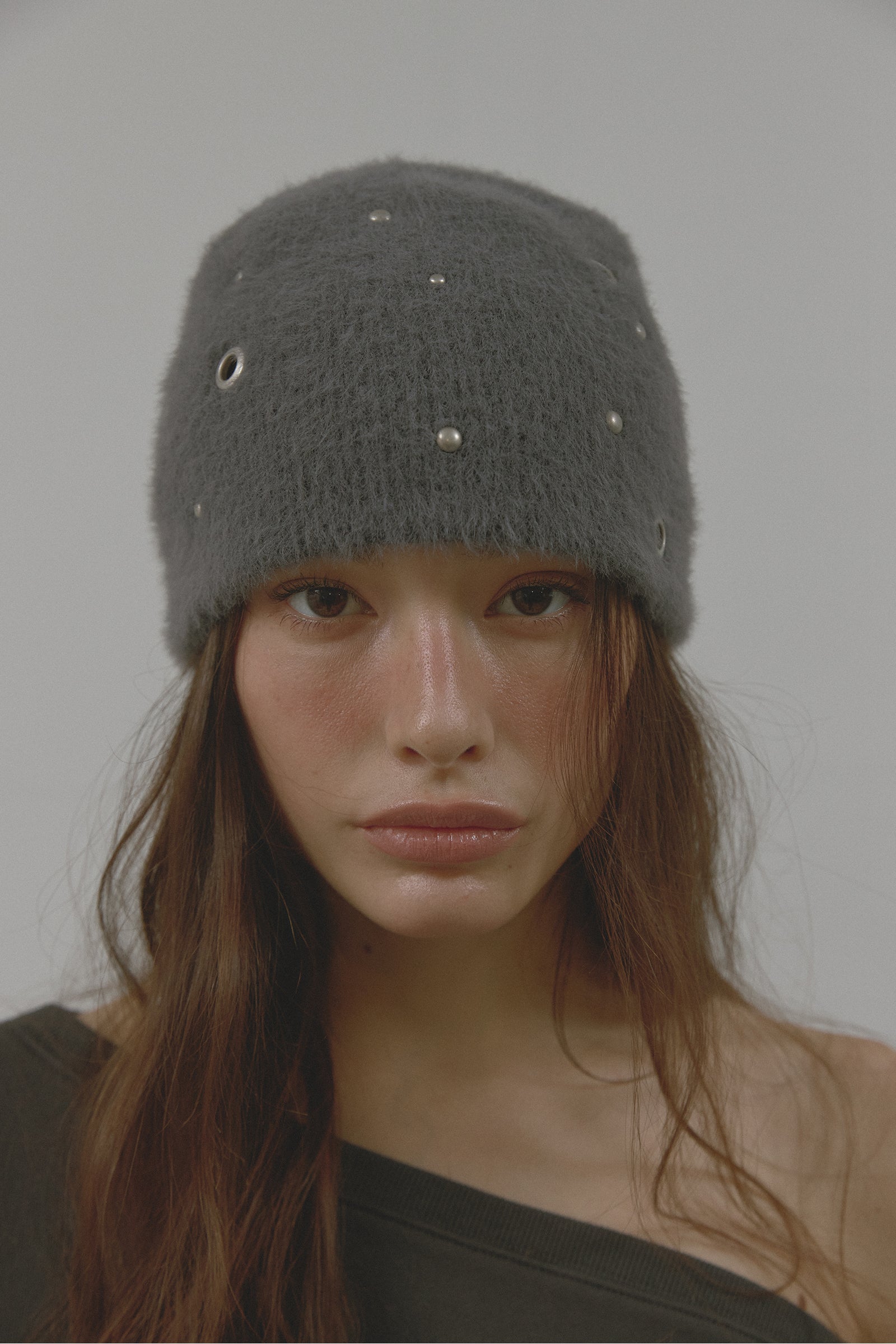 GALAXY KNIT BEANIE_CHARCOAL