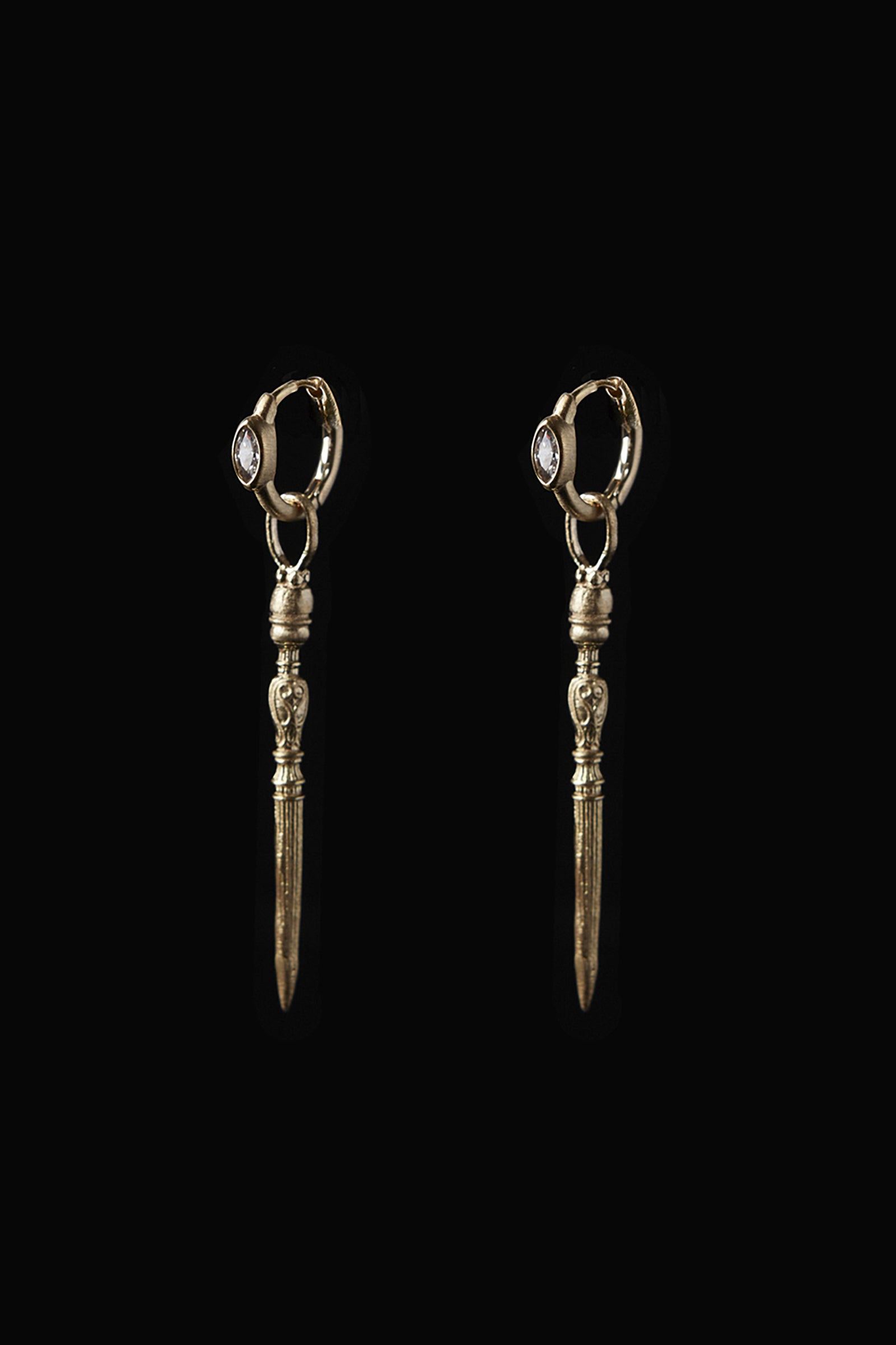 GLADIUS EARRINGS_GOLD (SMALL)