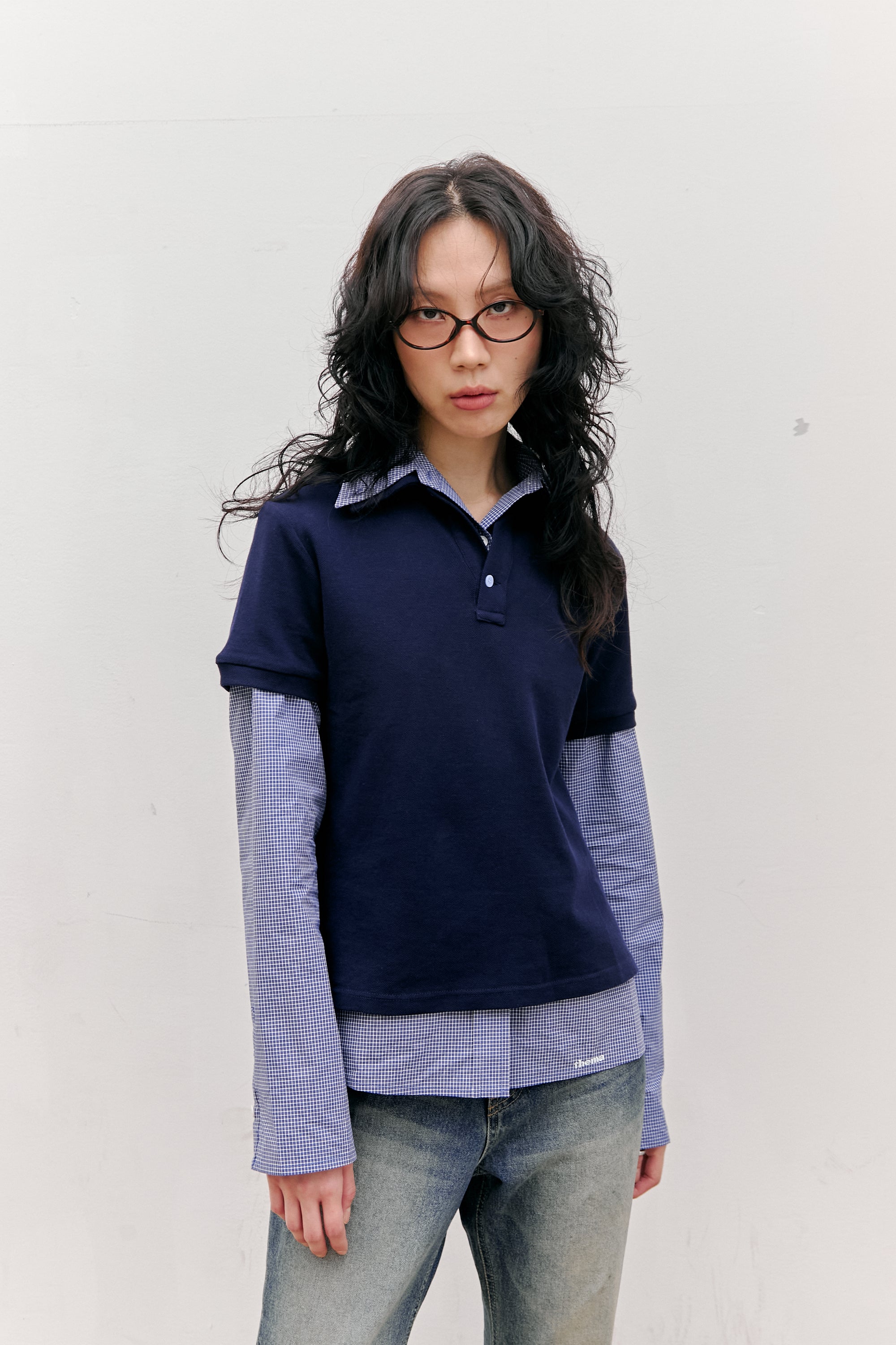 COTTON PK POLO SHIRTS_NAVY