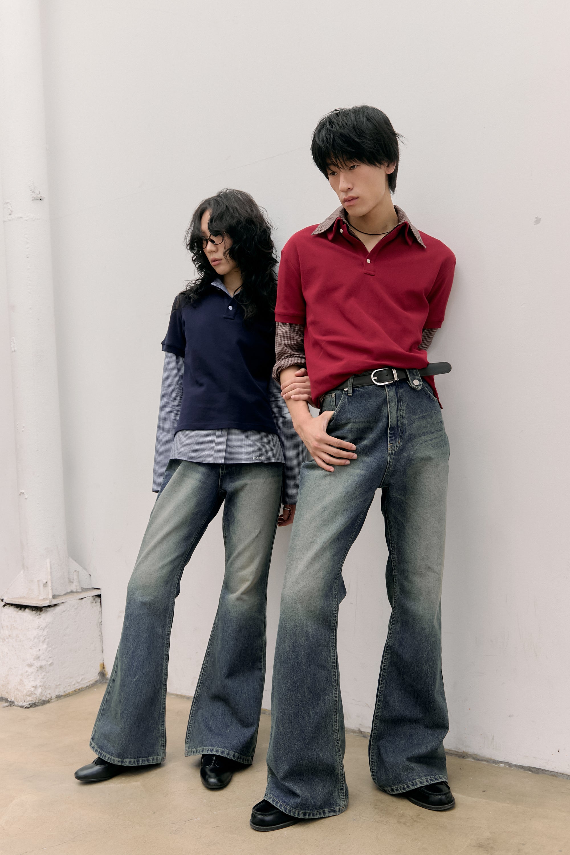 BOLD FLARE JEANS_BLUE