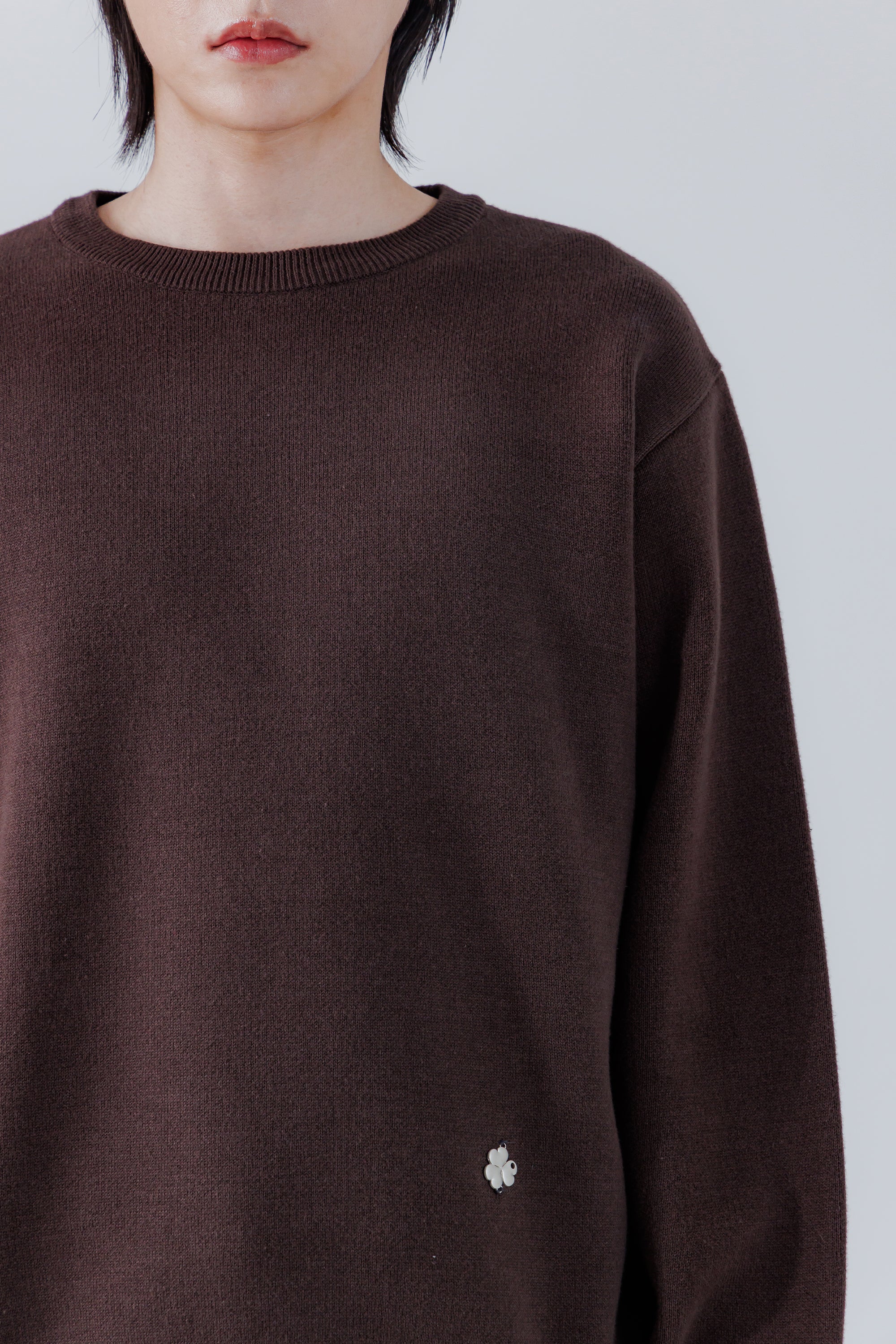 STANDARD KNIT_BROWN