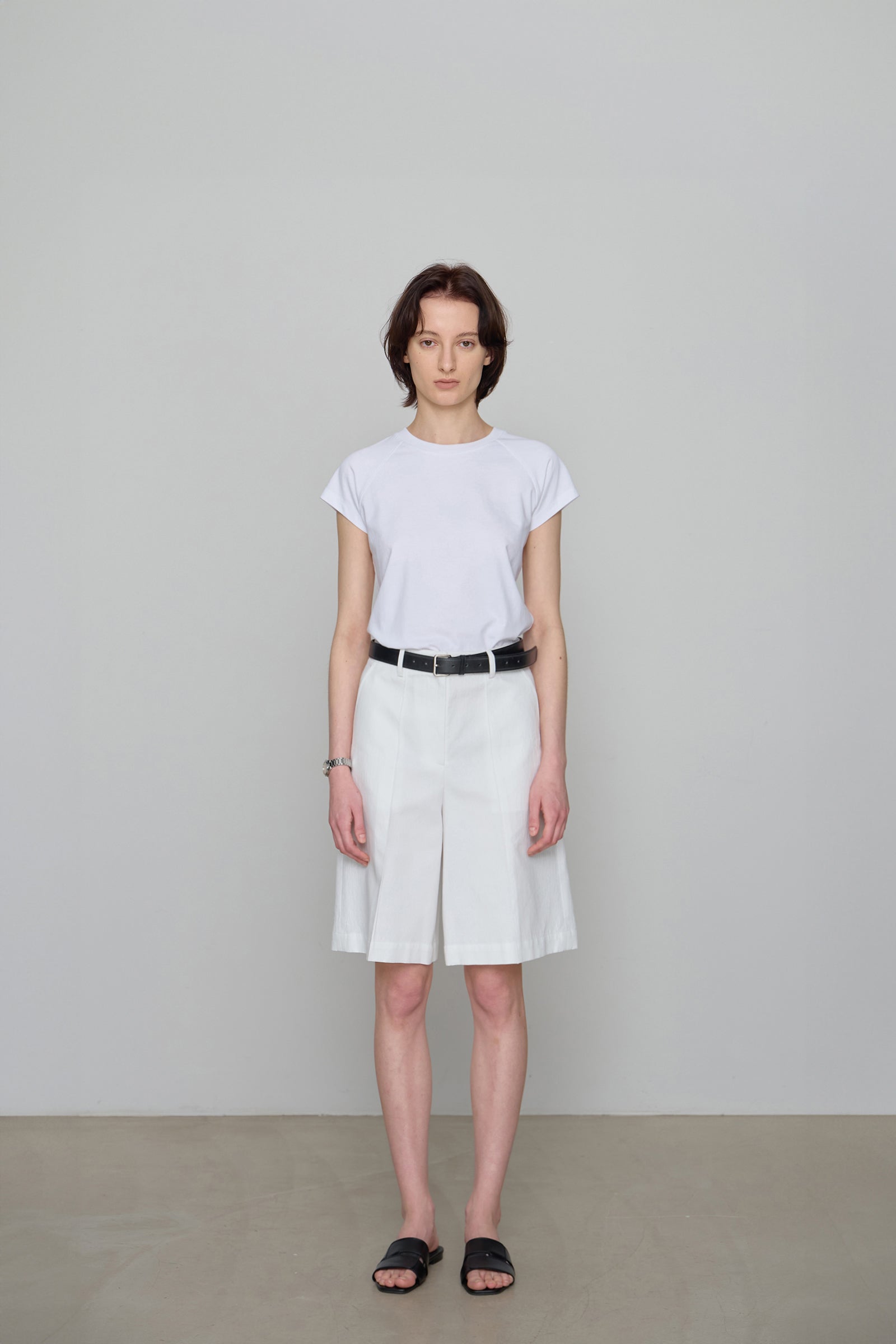 RAGLAN SHORT SLEEVE T-SHIRT_WHITE