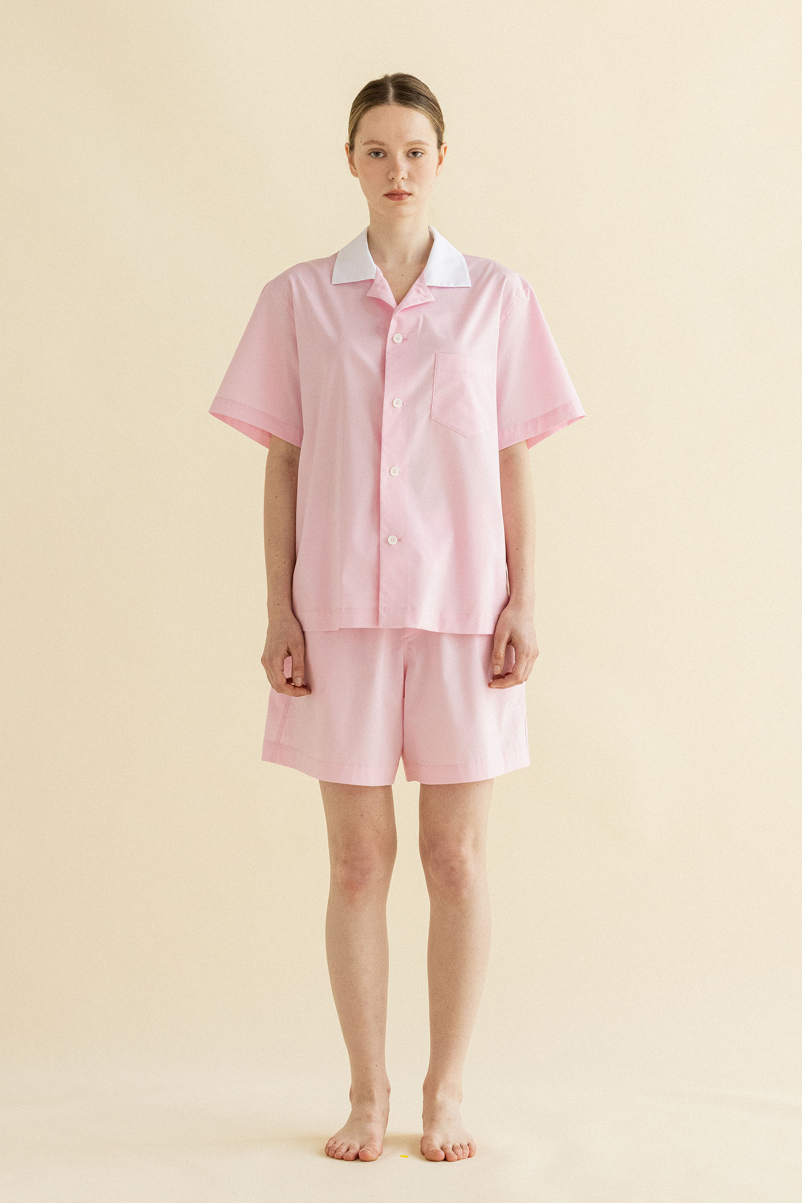 PINK MOOD PAJAMAS SET UP_PINK