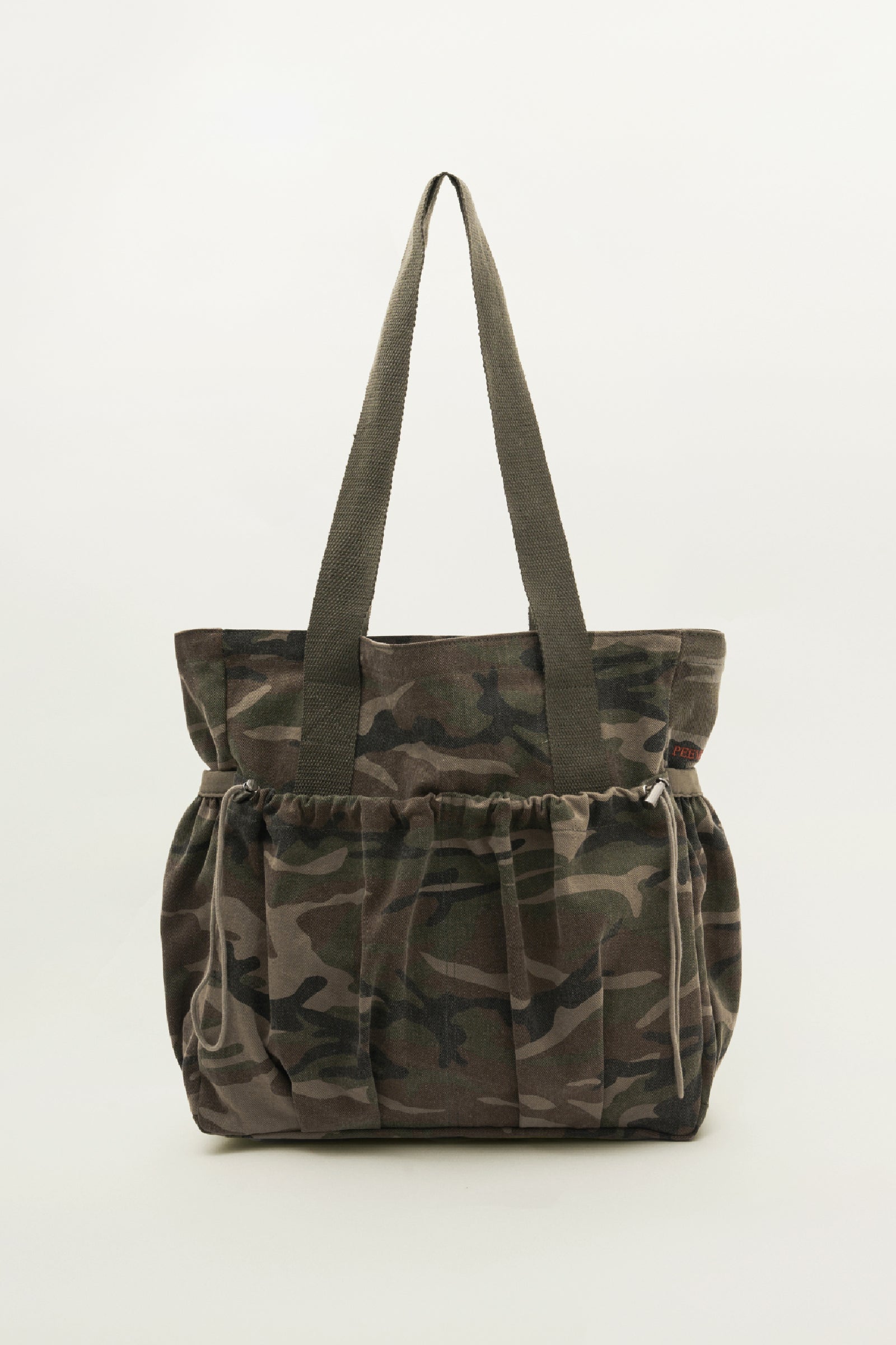 CAMO CANVAS TOTE BAG_KHAKI