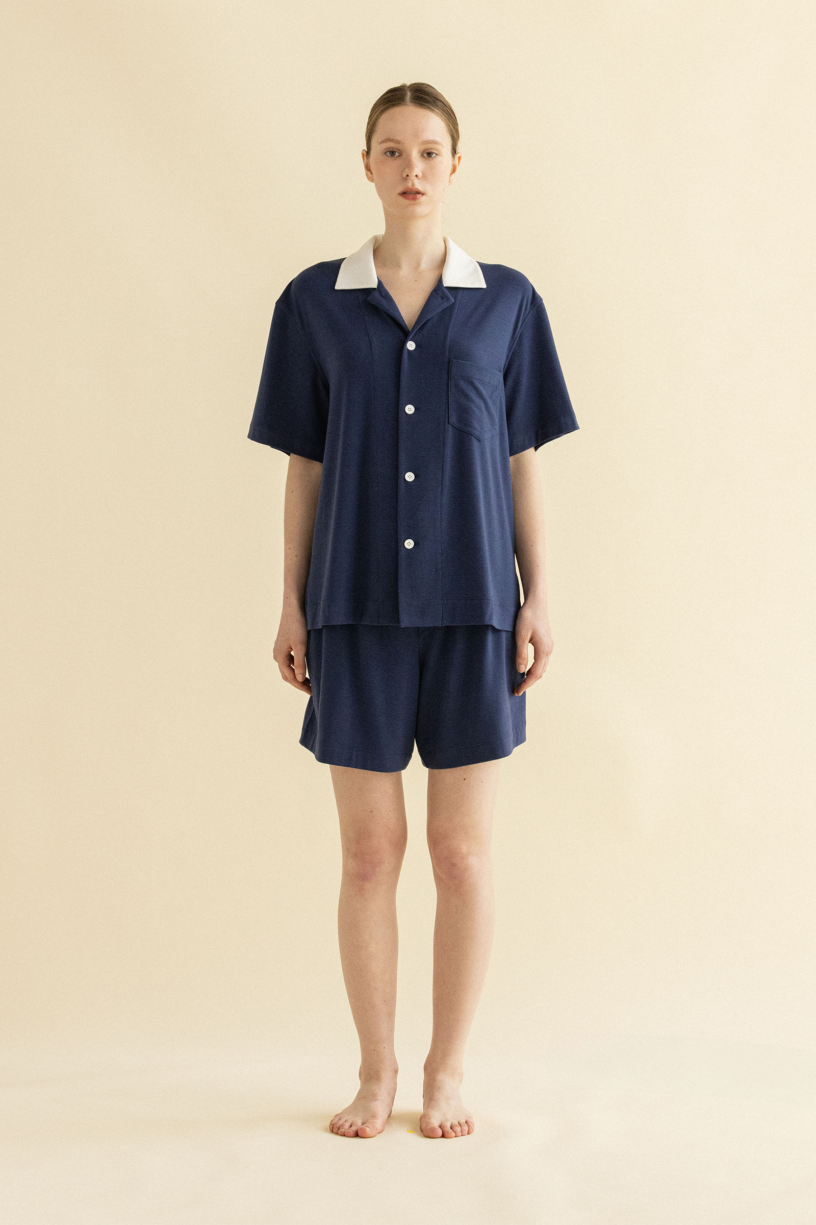 MARINE CLOUD PAJAMAS PANTS_NAVY