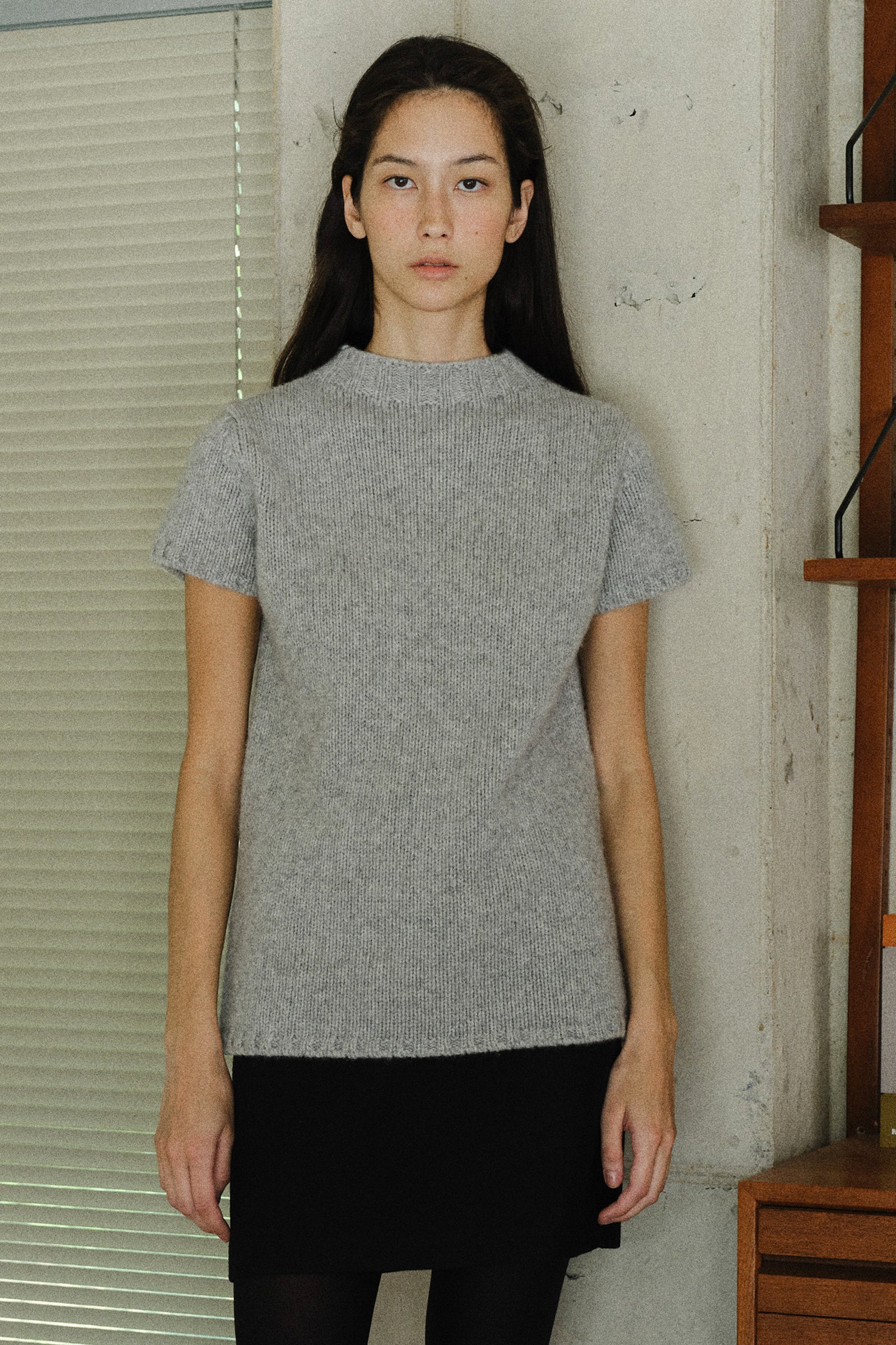 BARNEY ALPACA KNIT_GREY