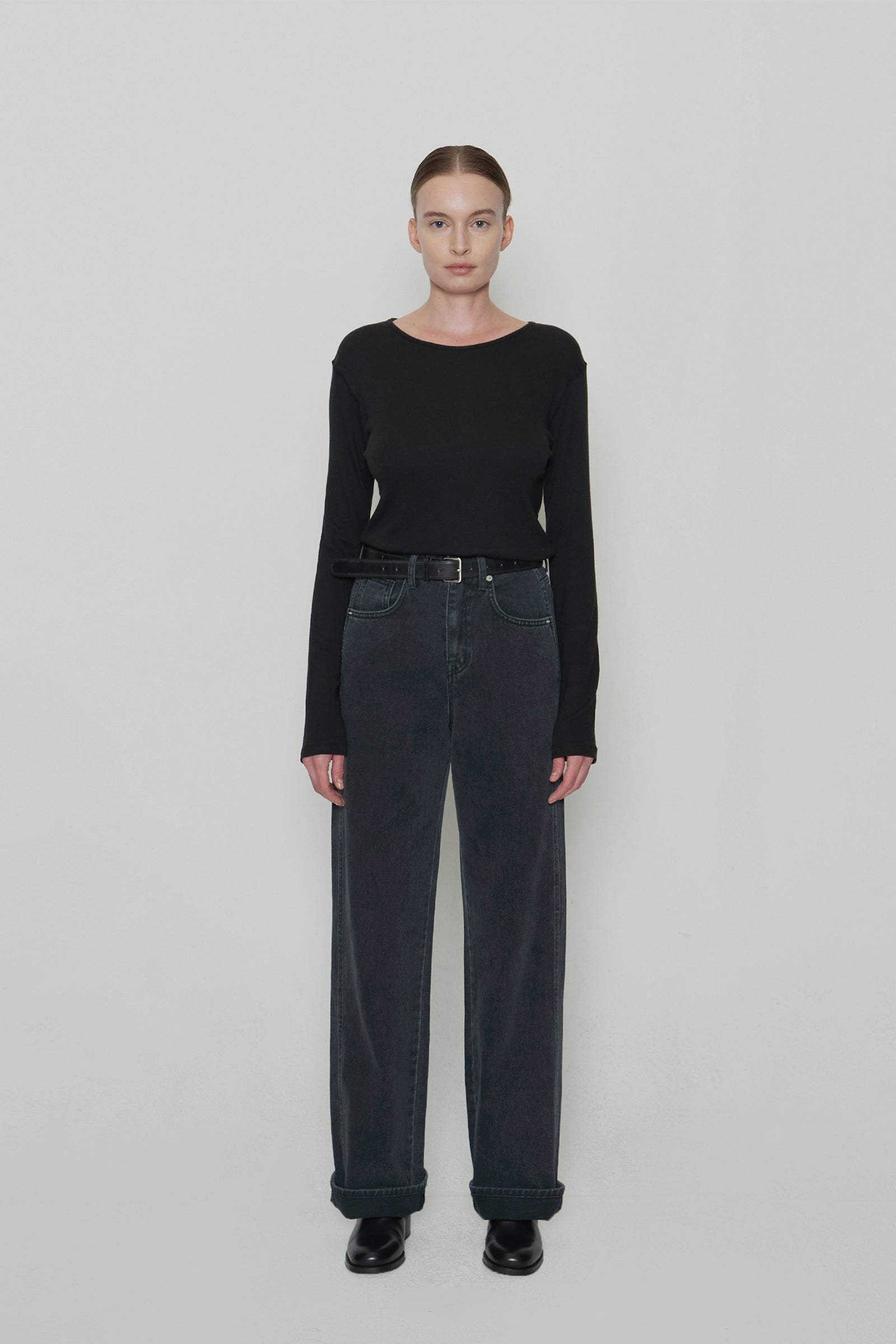 BETTA WASHED DENIM_CHARCOAL