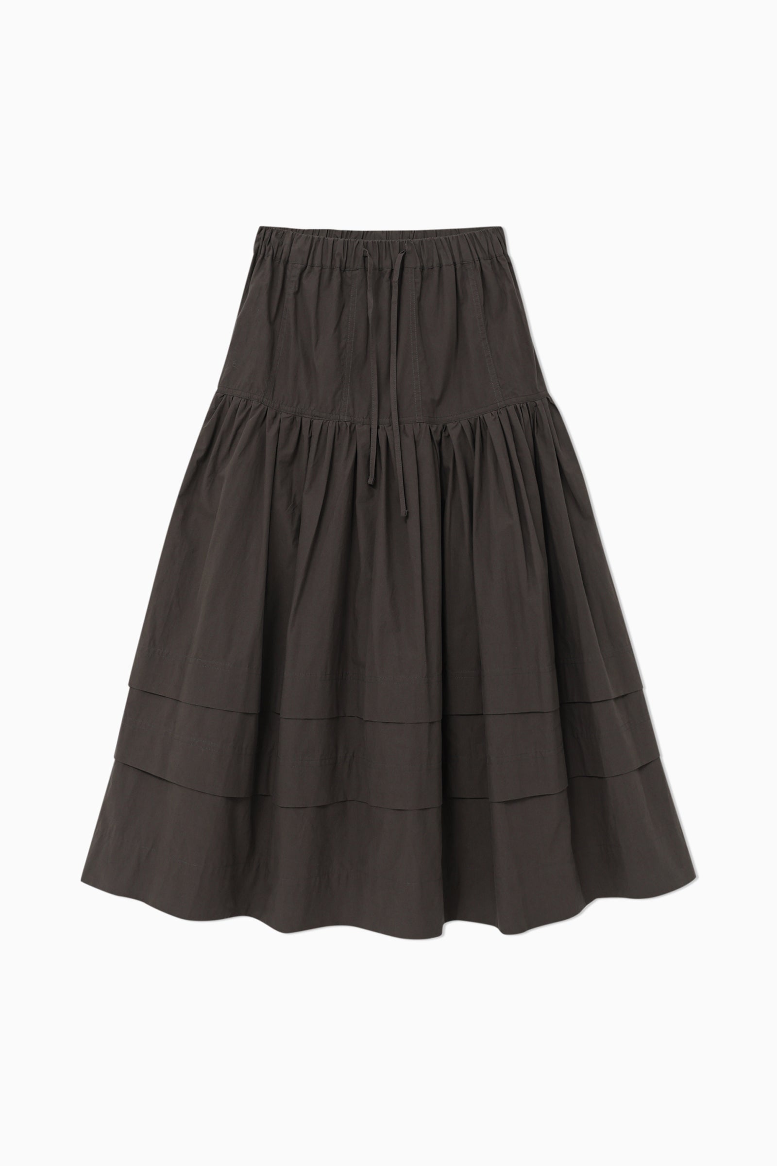 BRIONY SKIRT_BROWN