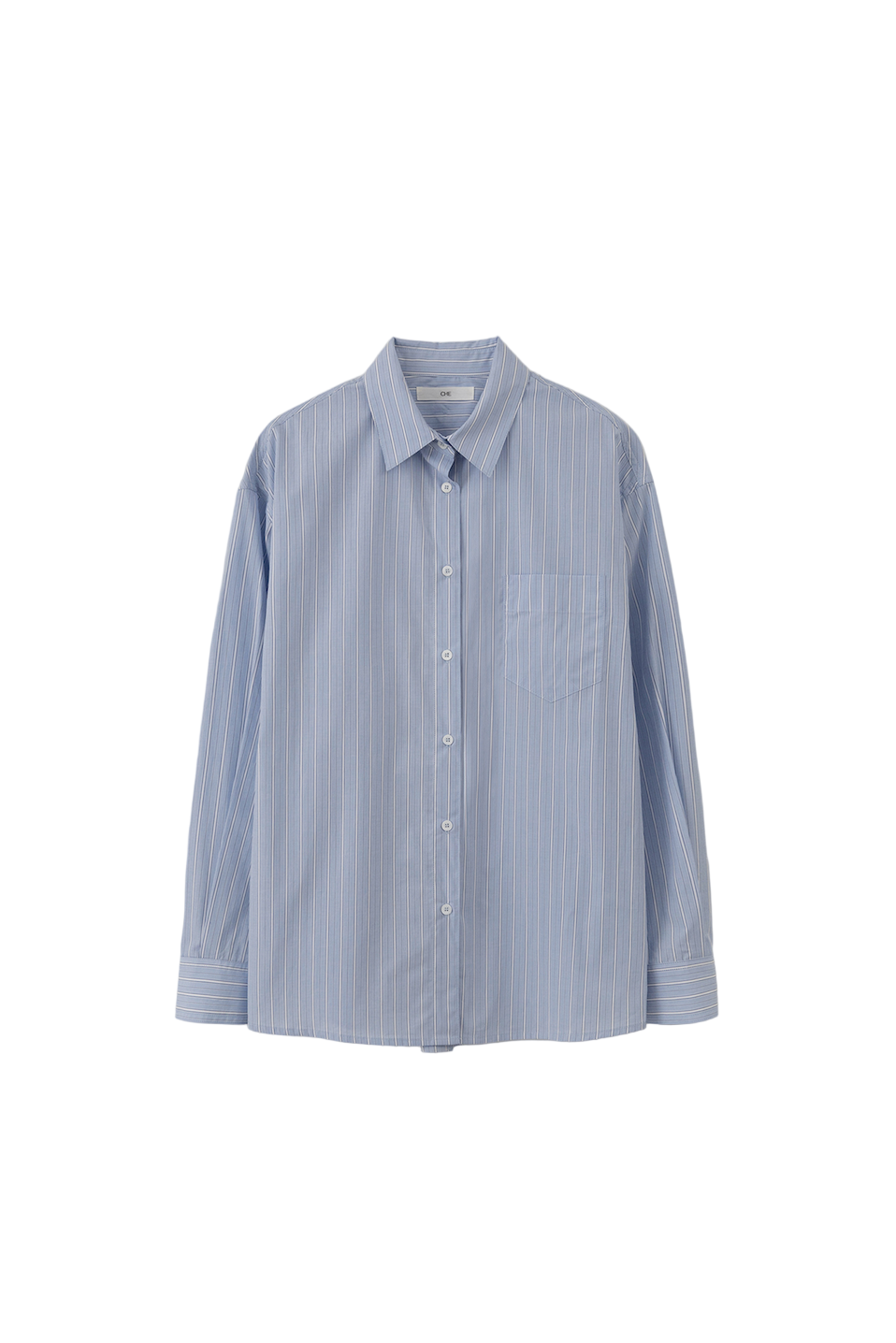 STRIPE POLE SHIRT_LIGHT BLUE