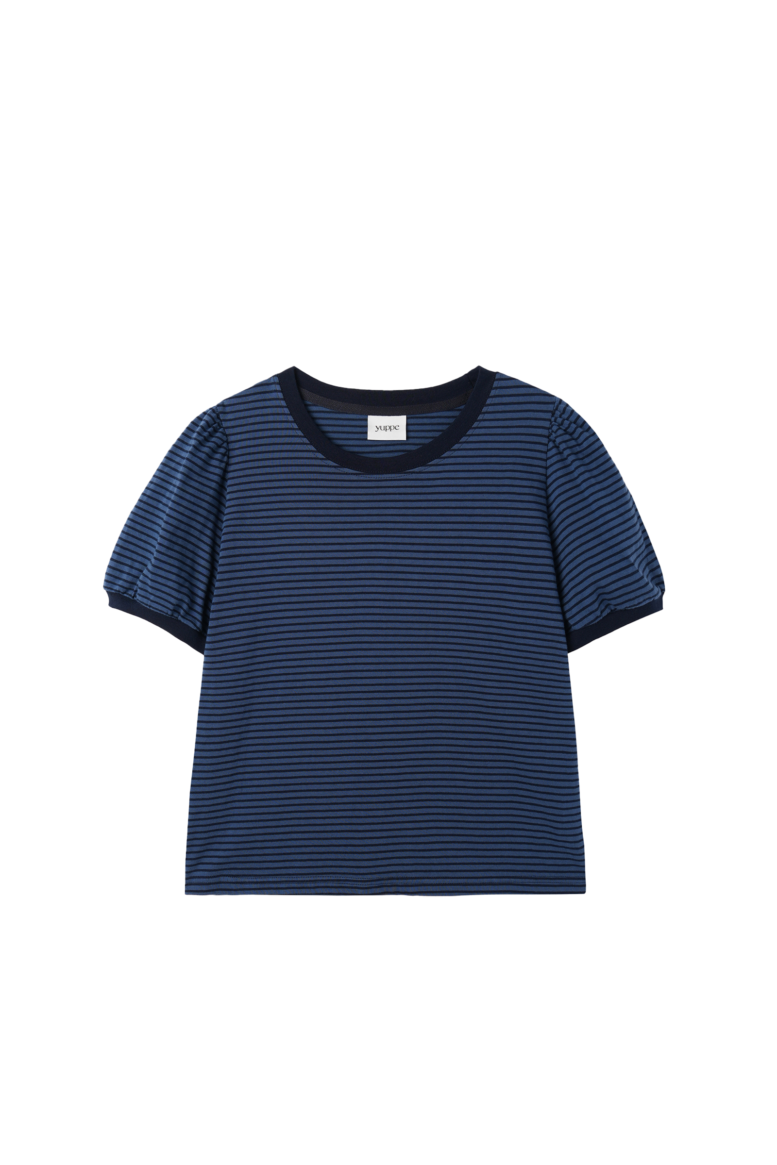 FINE STRIPE T-SHIRT_NAVY