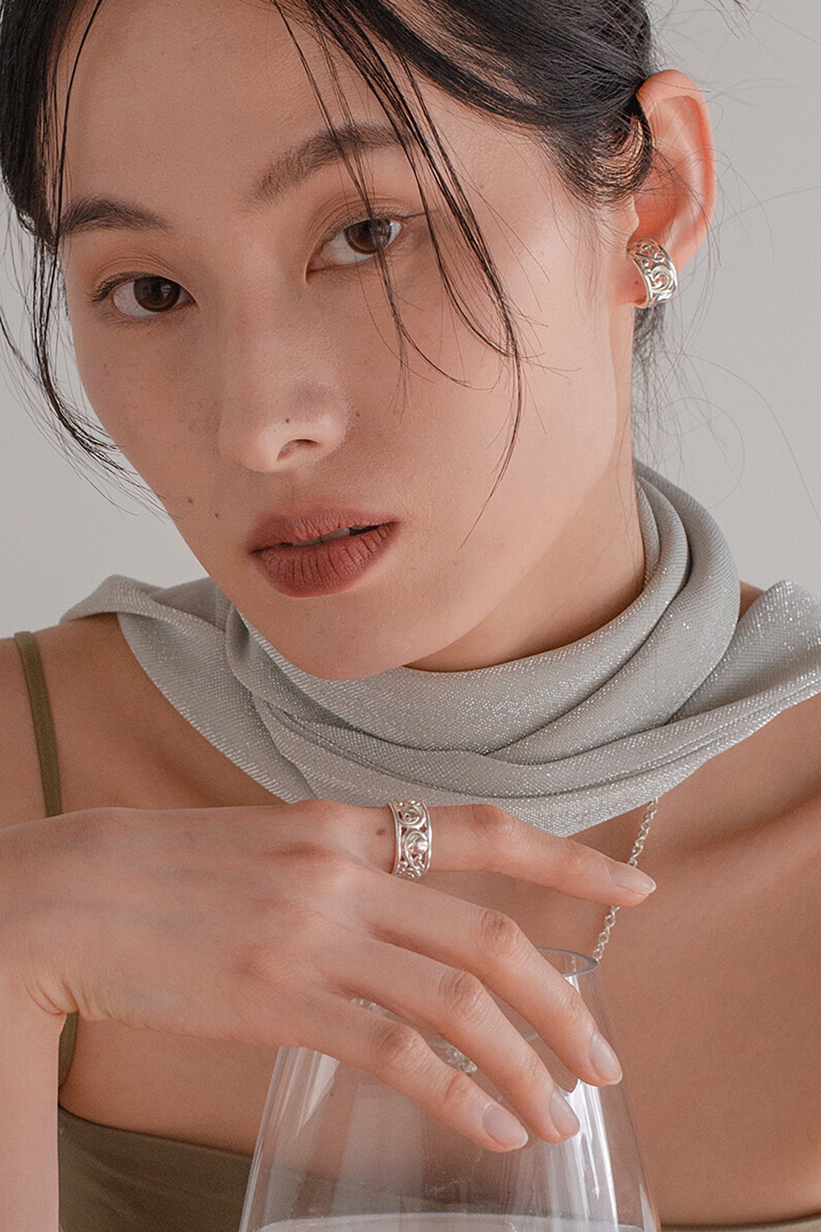 VINE RING_SILVER (BOLD)