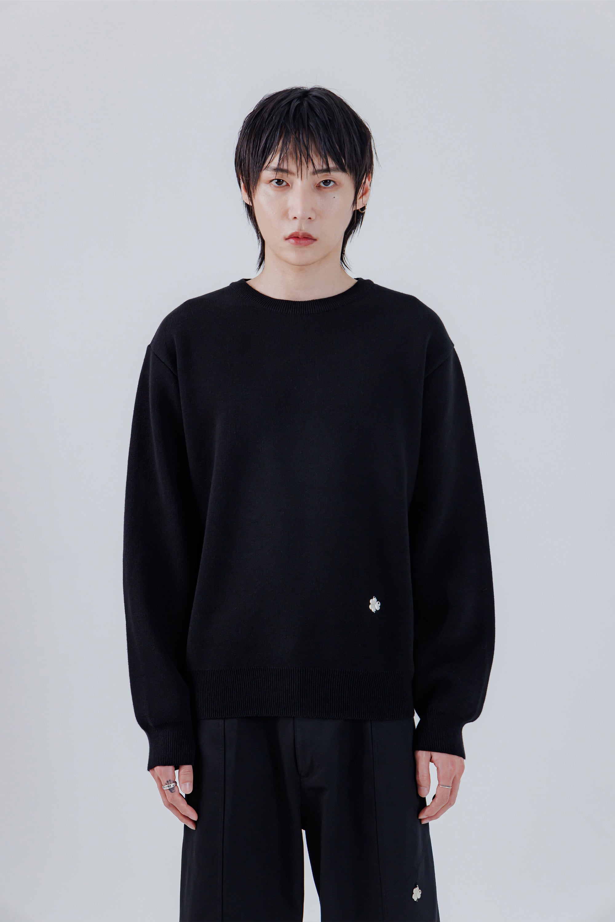 STANDARD KNIT_BLACK