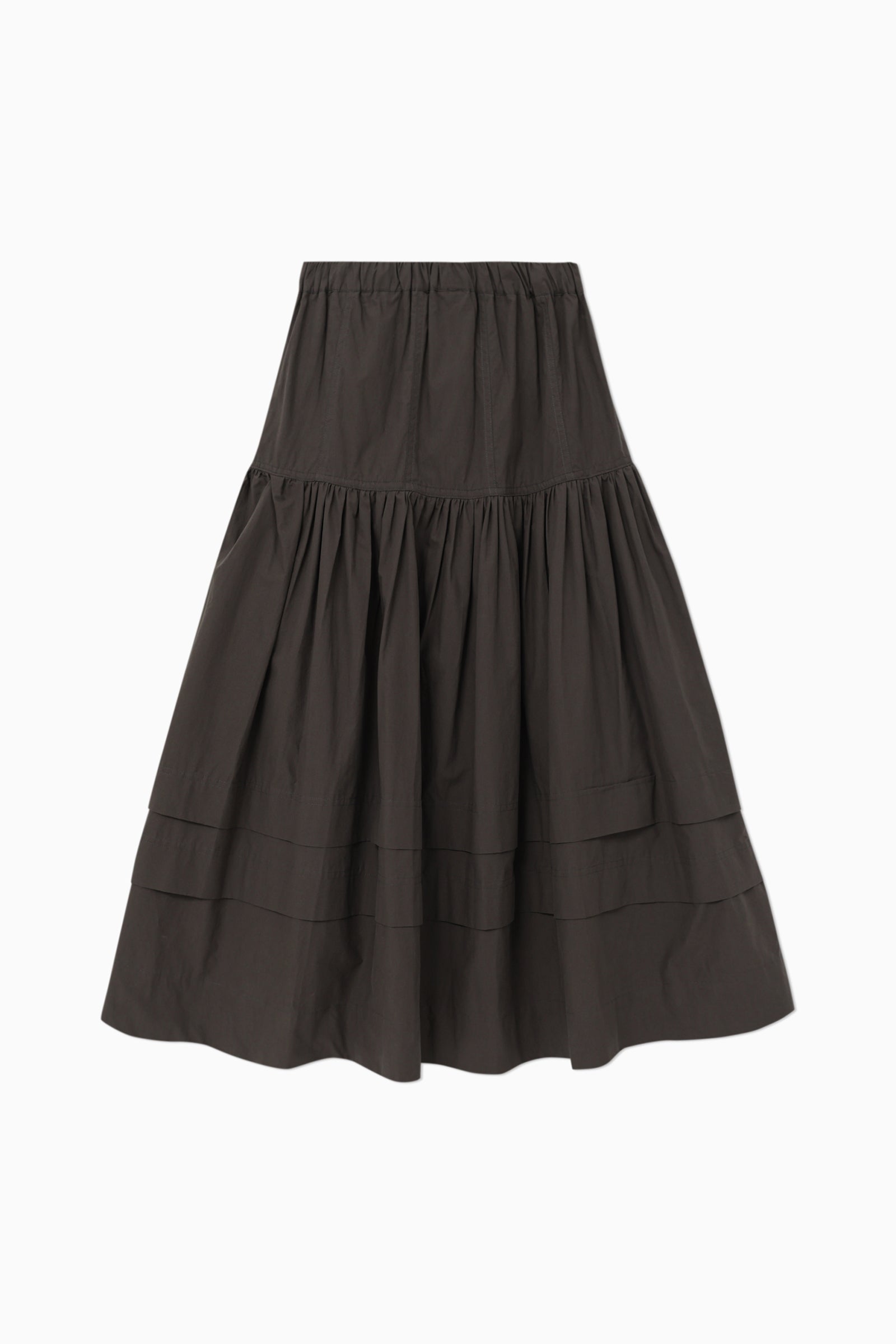 BRIONY SKIRT_BROWN