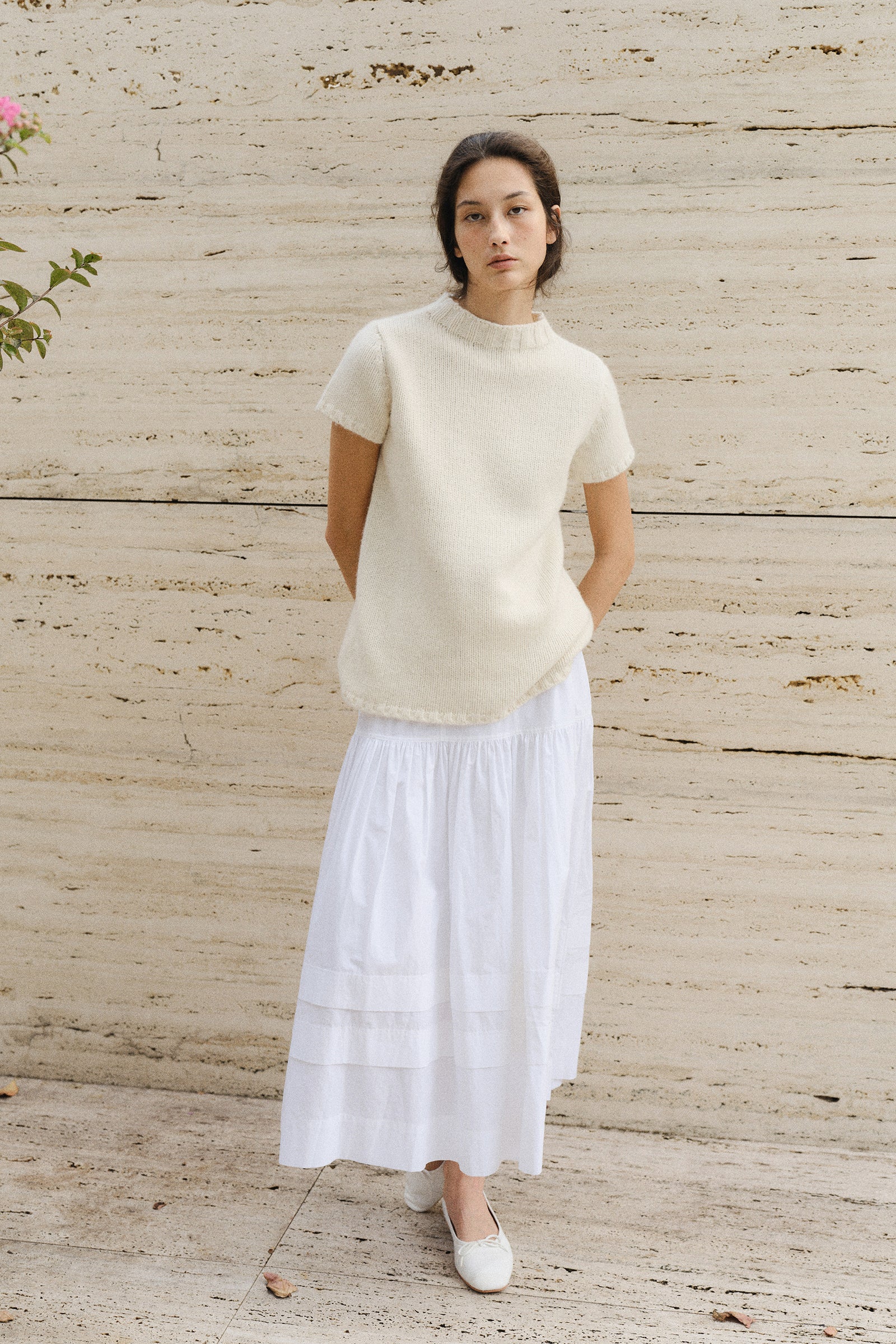 BRIONY SKIRT_IVORY
