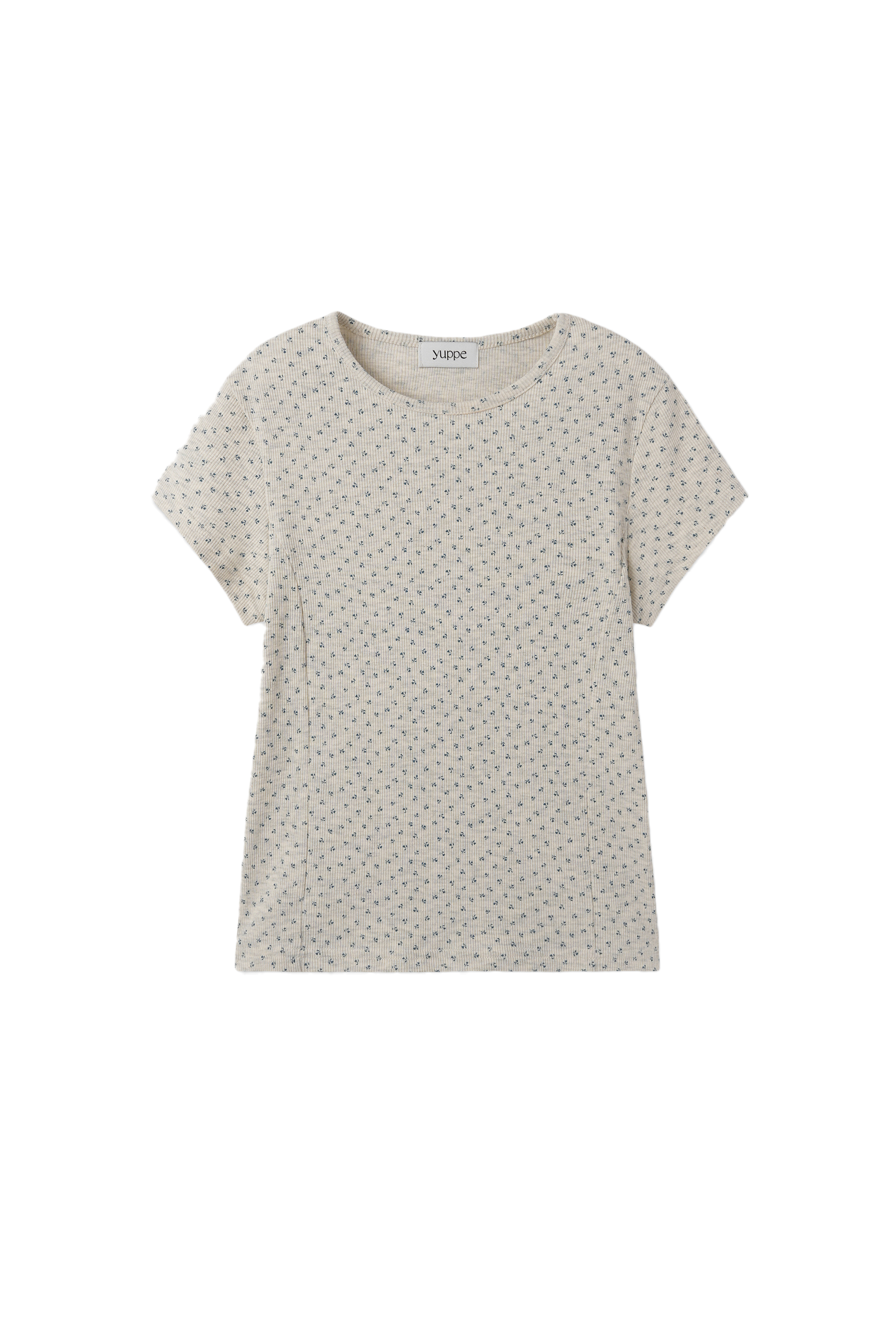 FLOWER CAP T-SHIRT_OATMEAL