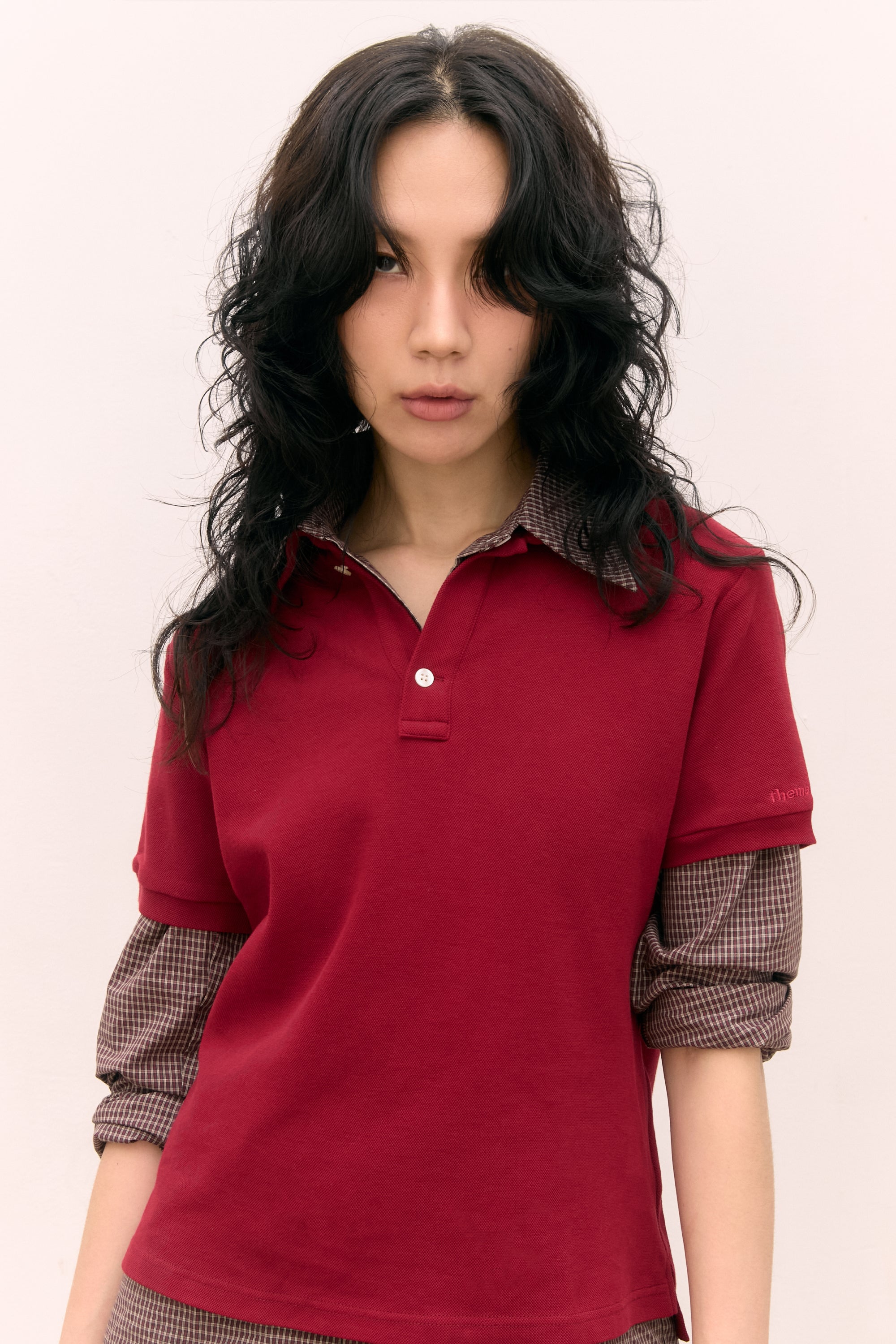 COTTON PK POLO SHIRTS_RED