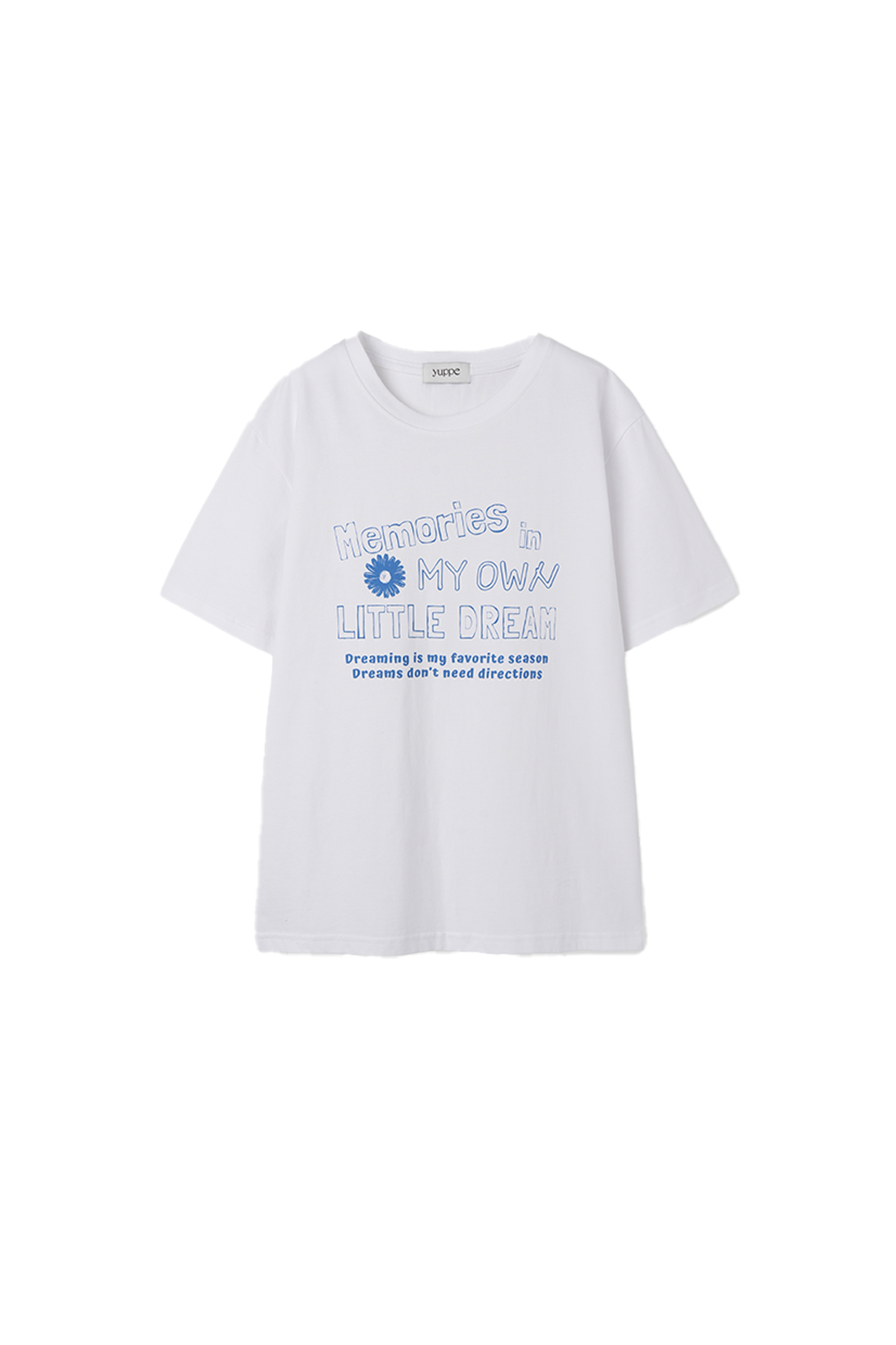MEMORIES PRINT T-SHIRT_WHITE