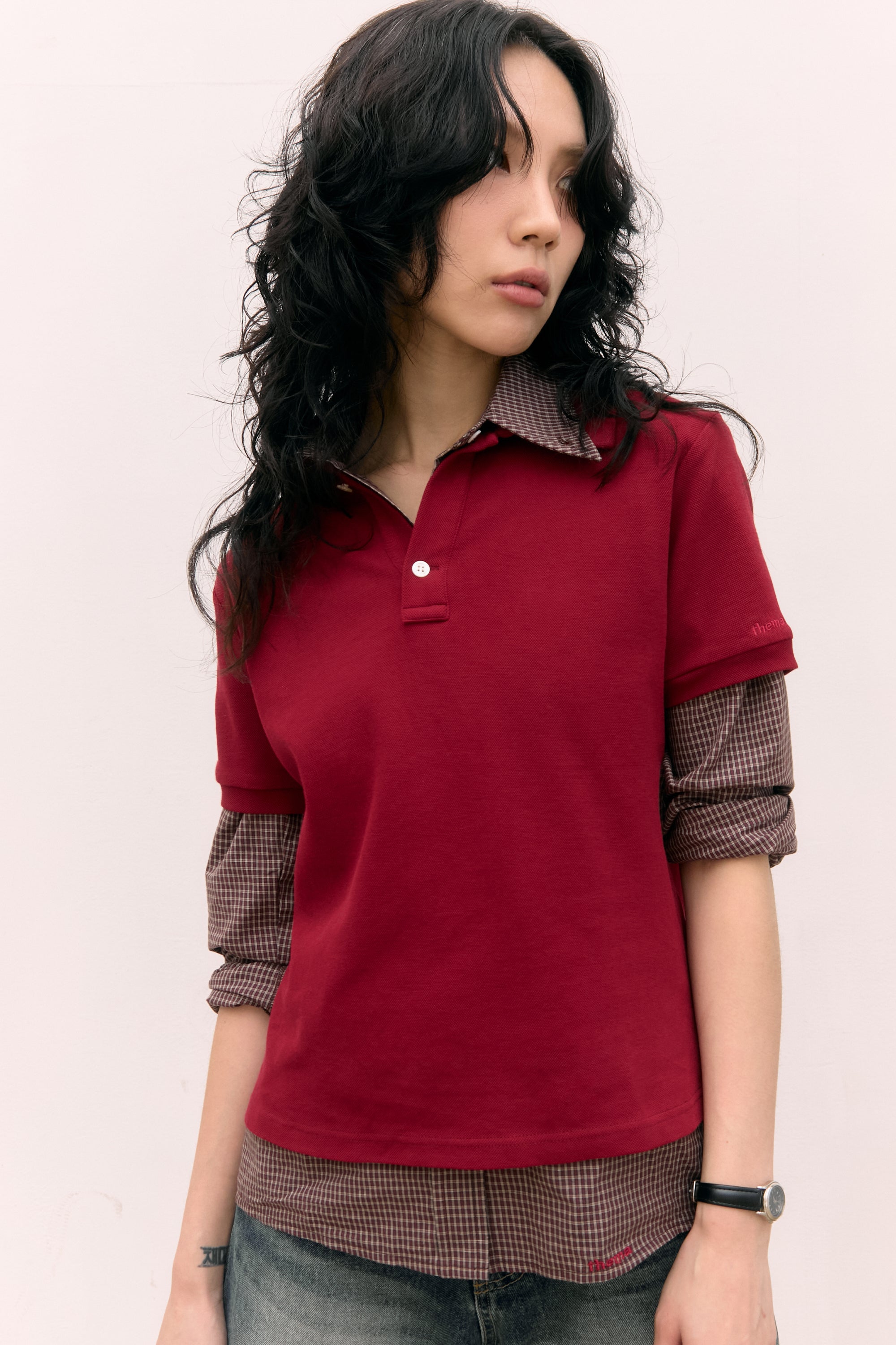 COTTON PK POLO SHIRTS_RED