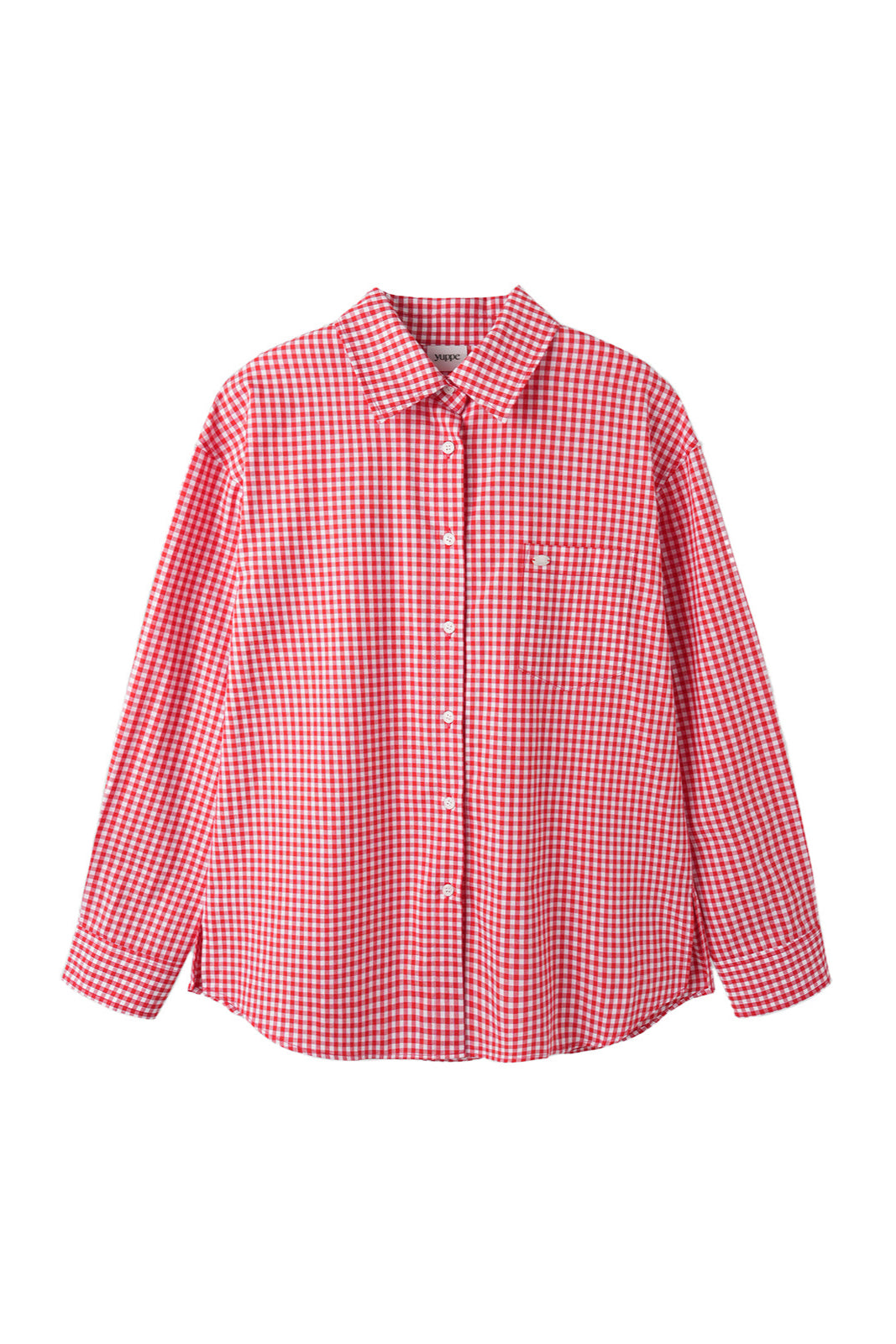 GINGHAM CHECK SHIRT_RED