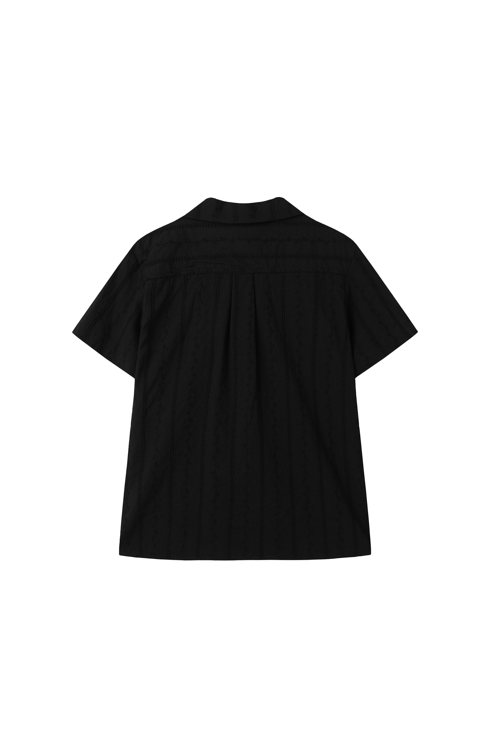 LACE OLIVE SHIRT_BLACK