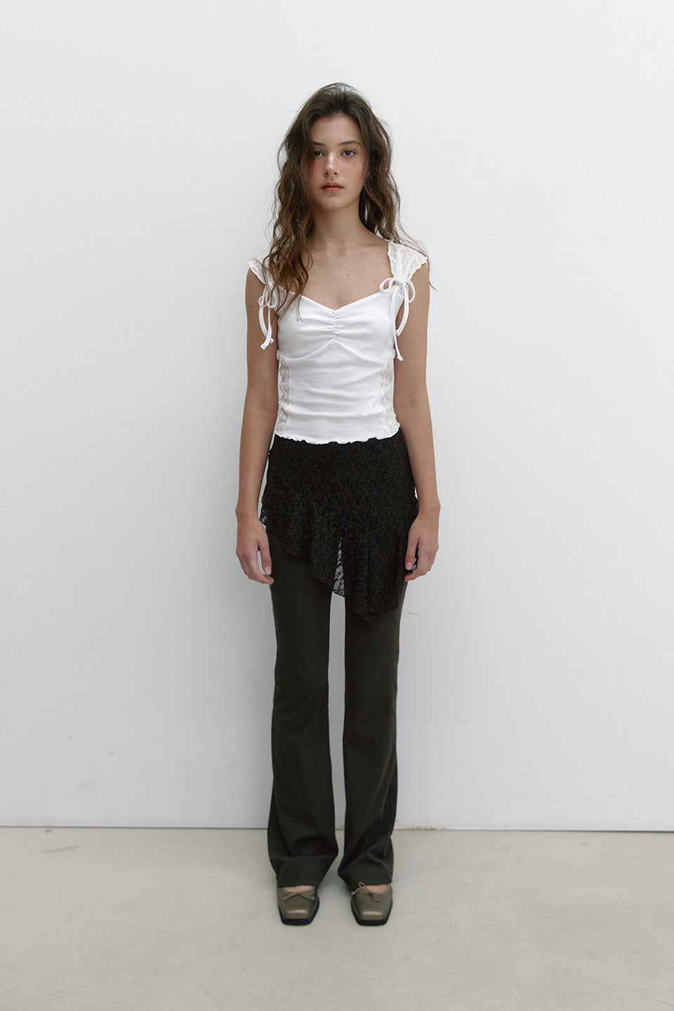 ROMANTIC RIBBON T_WHITE