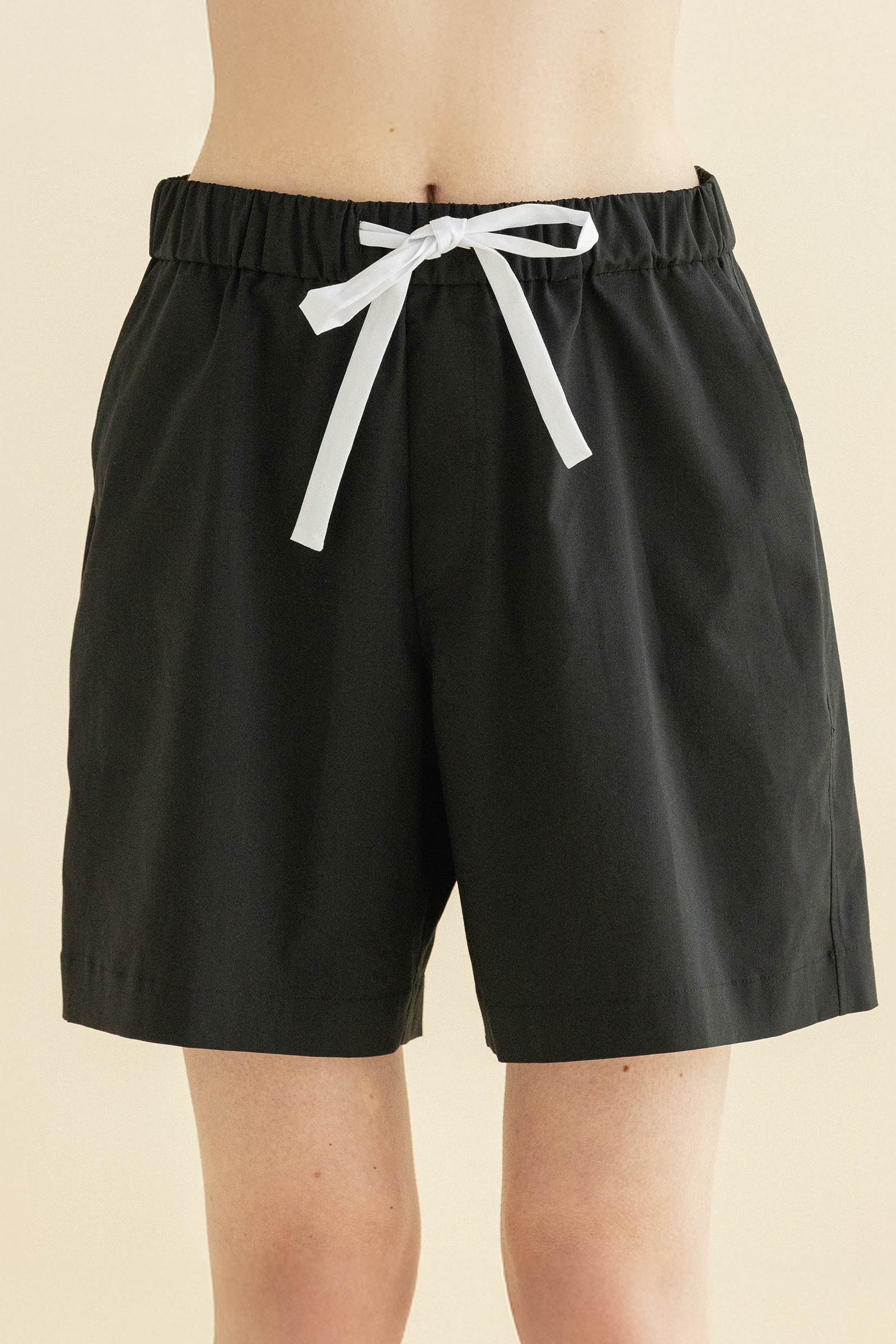 MONO BLACK PAJAMAS PANTS_BLACK