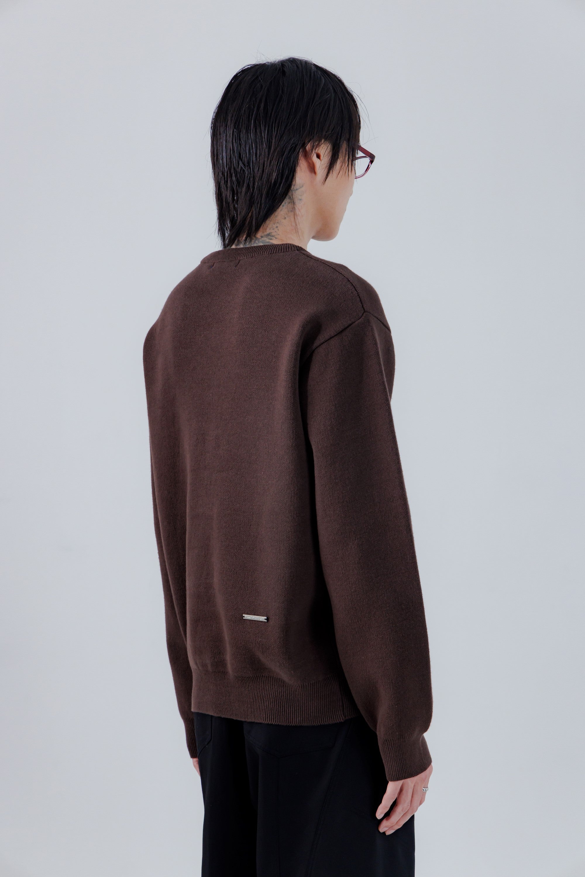 STANDARD KNIT_BROWN