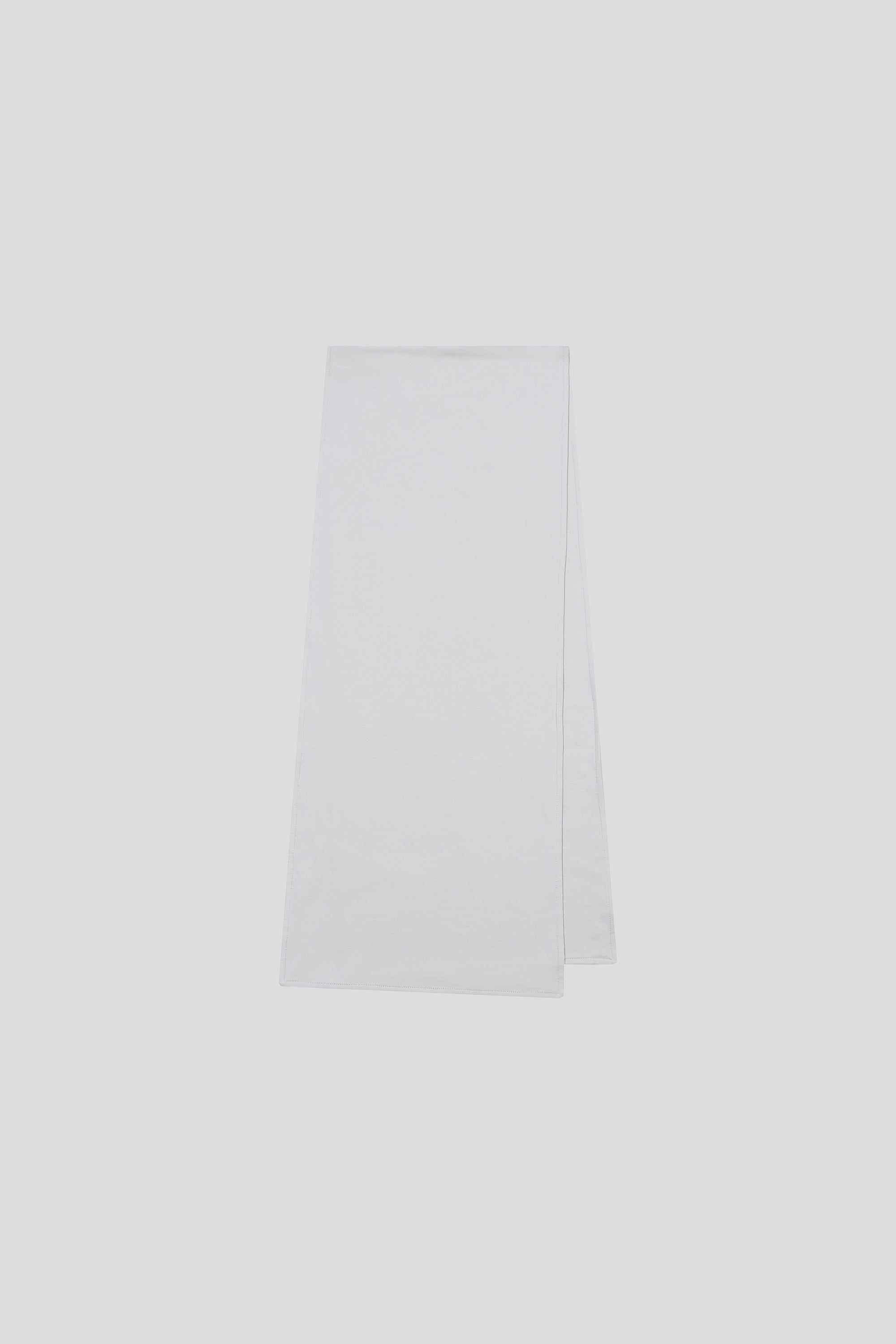 PLAIN SCARF_FOG GREY