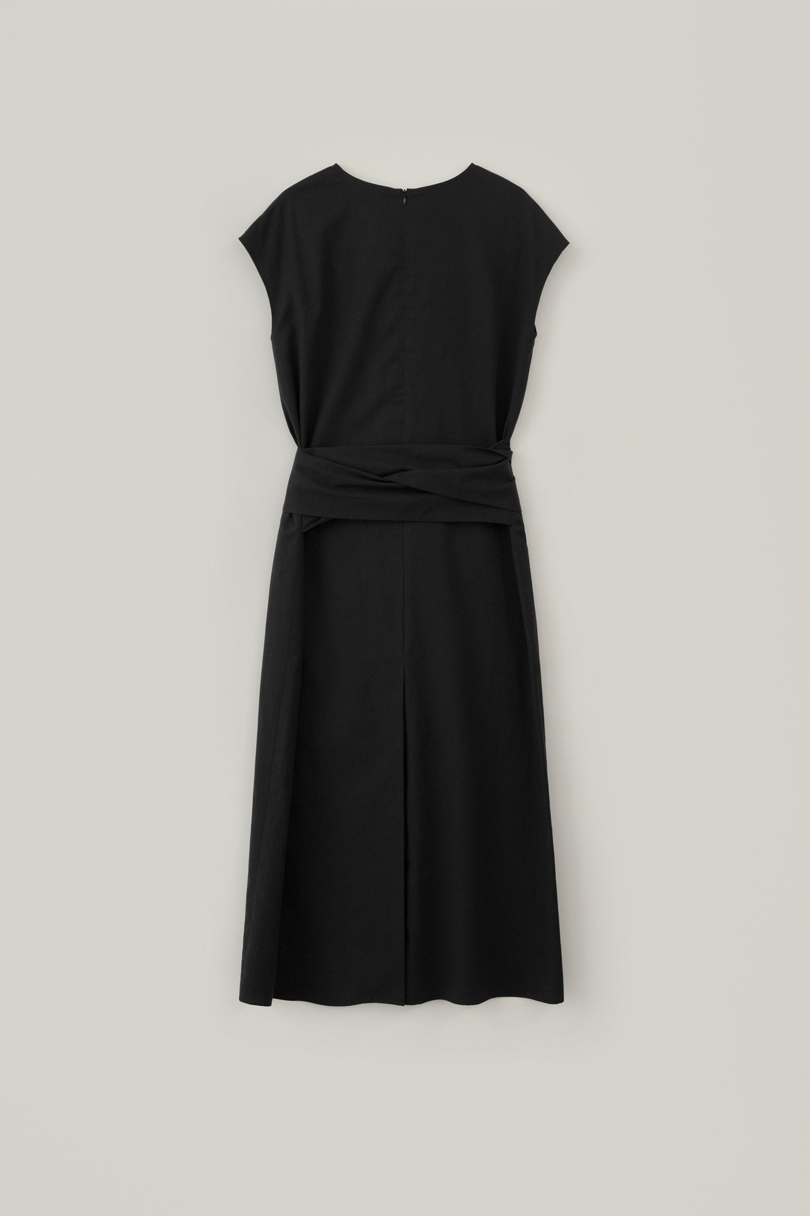 STRAP MAXI DRESS_BLACK