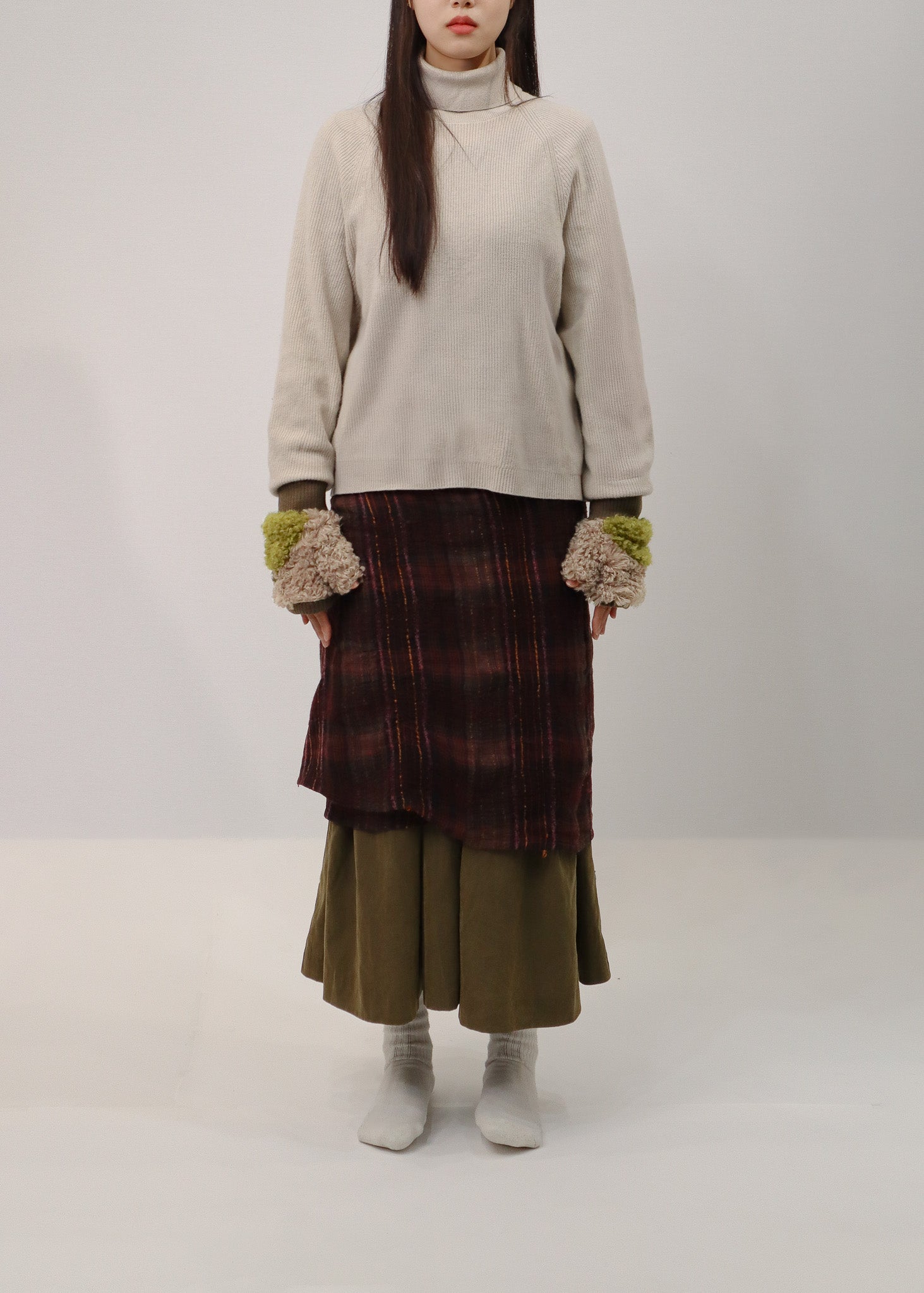 EKIETA EKLOVE GLOVE_BEIGE