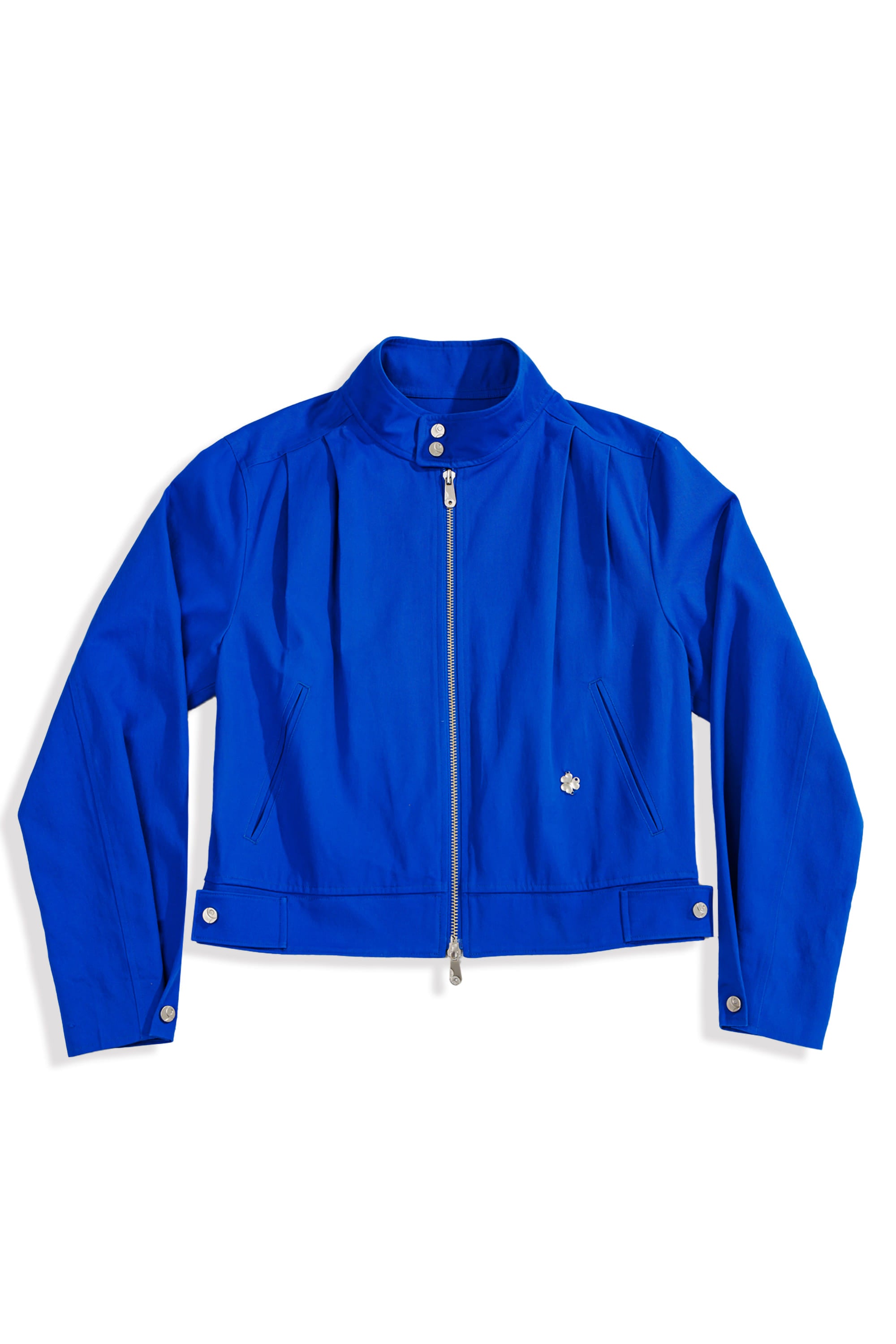 SHOULDER TWO TUCK JACKET_BLUE