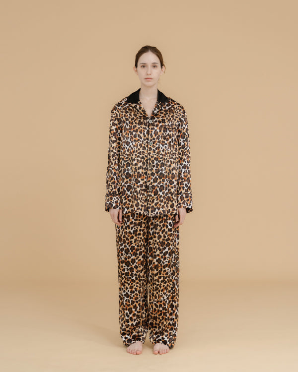LEOPARD SILK PAJAMAS_LEO