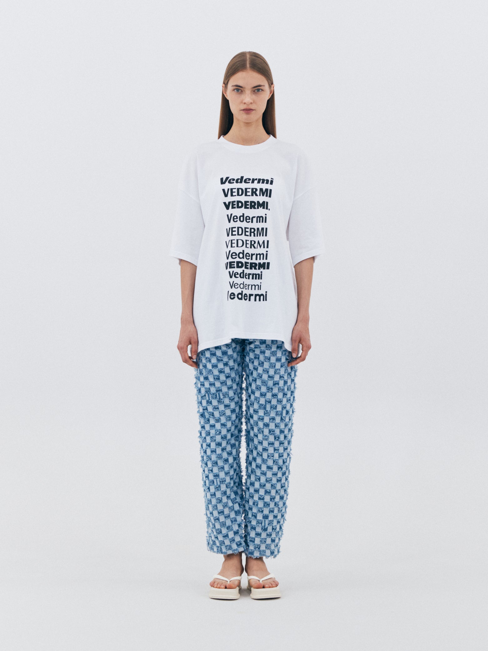 BLOCK DENIM PANTS_BLUE