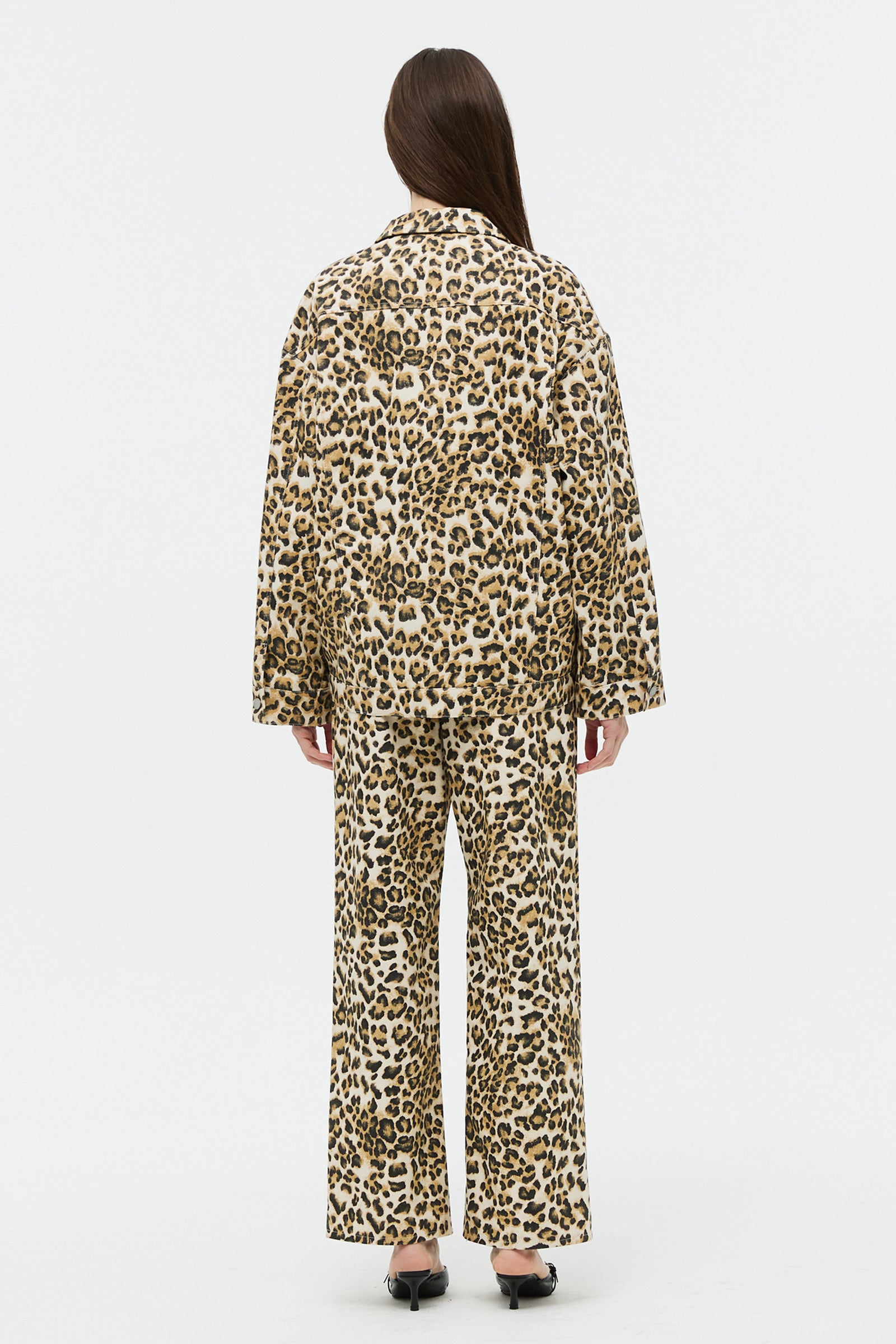 LEOPARD WIDE DENIM PANTS_LEO