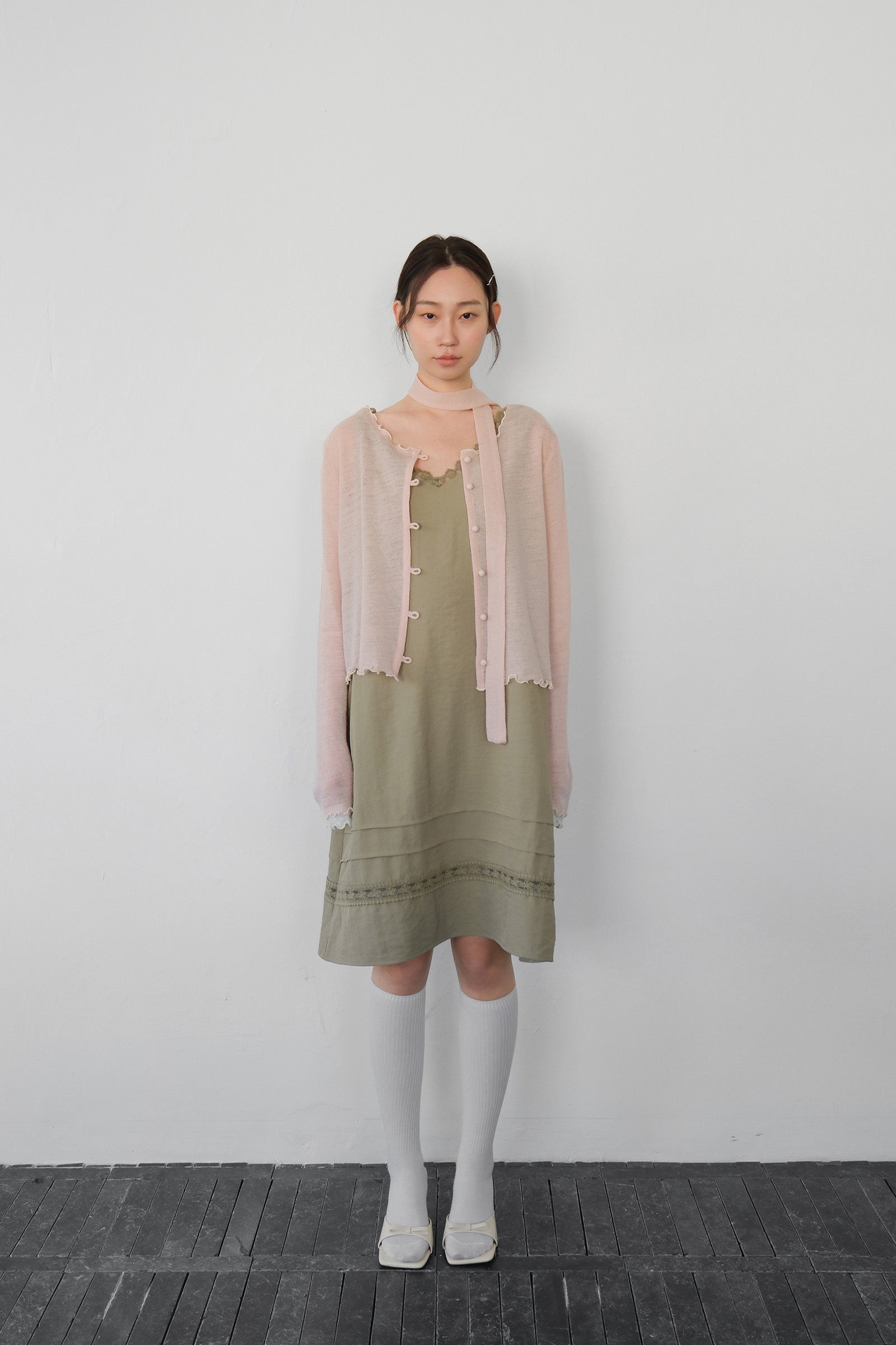 MOUI MUSK CARDIGAN_PINK