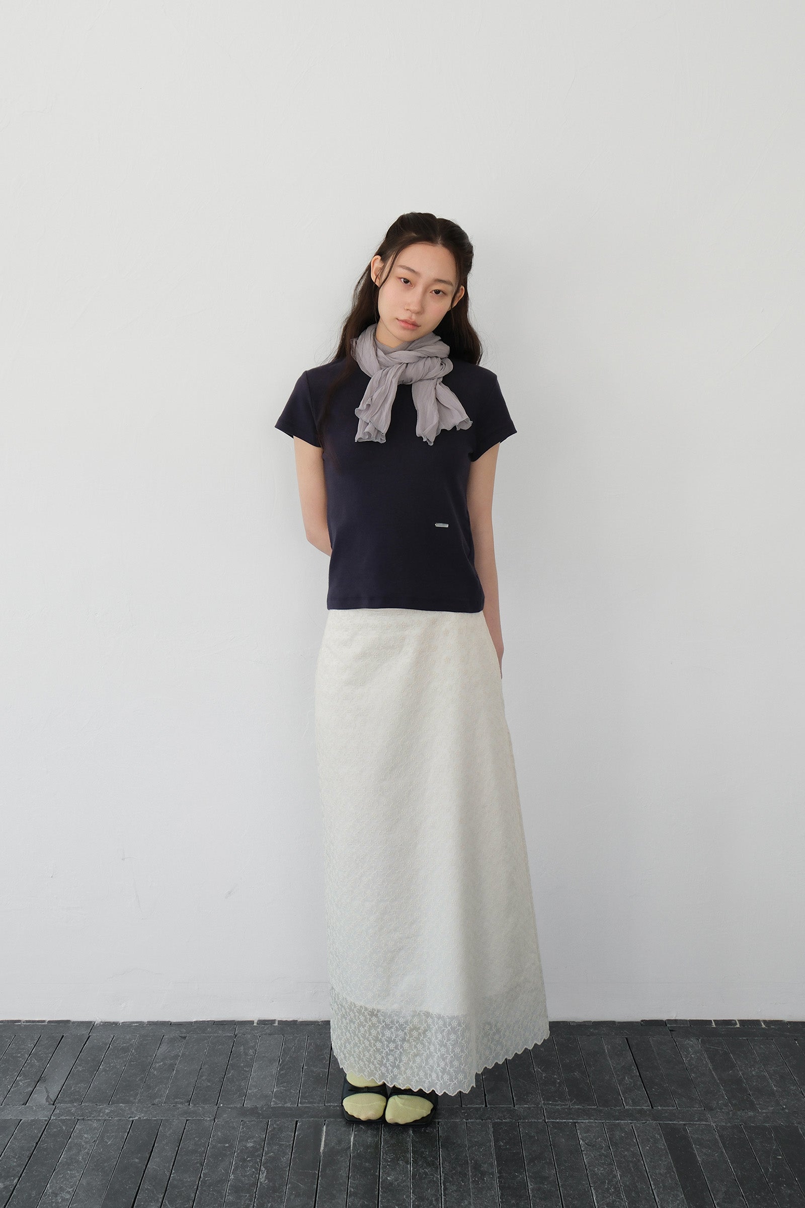 MOUI EASY COTTON T-SHIRT_NAVY