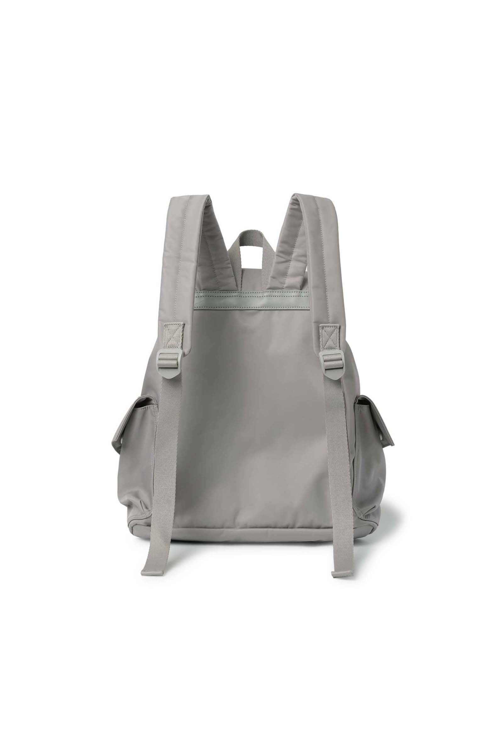 POCKET NYLON BACKPACK_LIGHT GREY