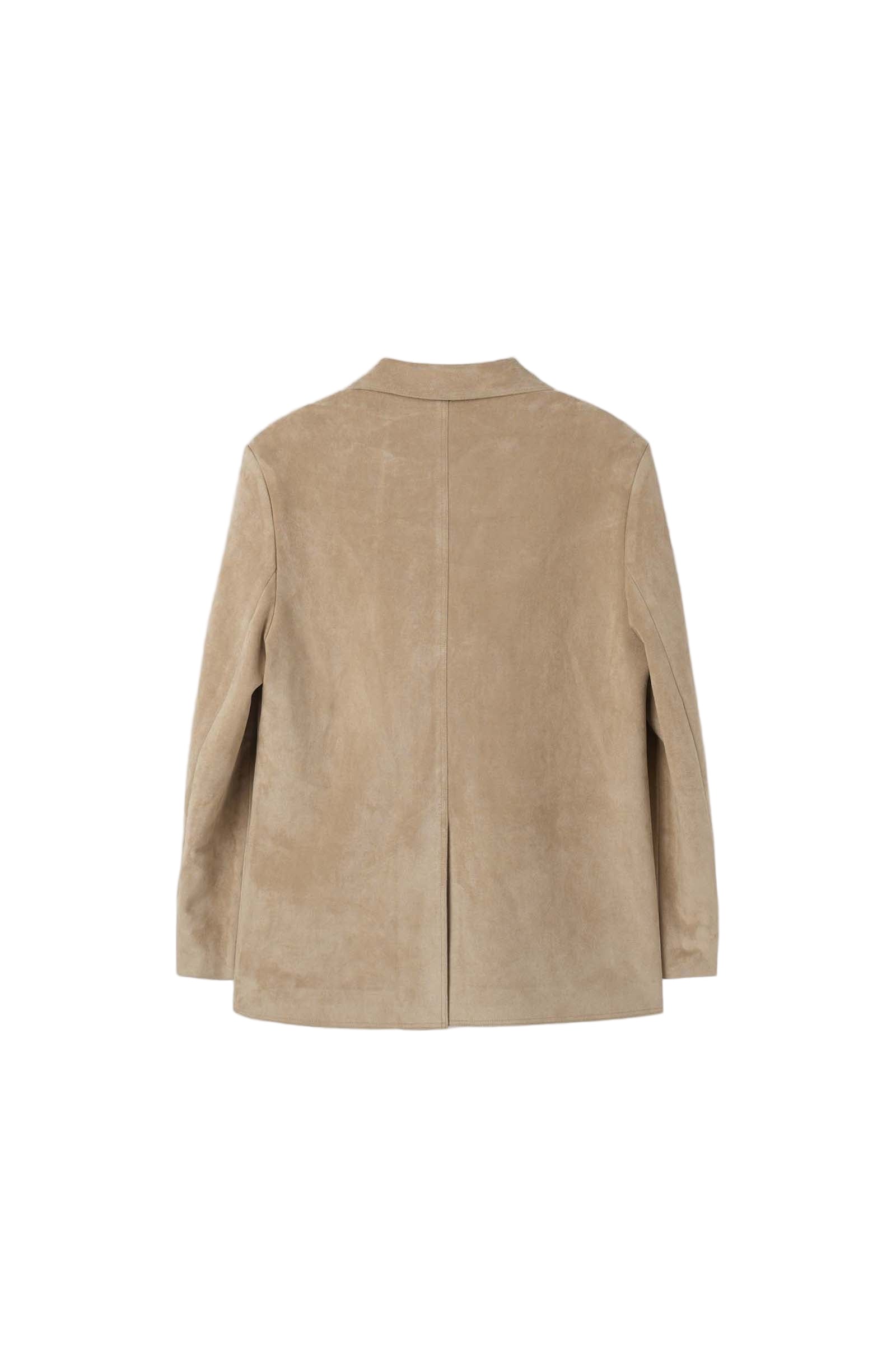 SUEDE OVER JACKET_BEIGE