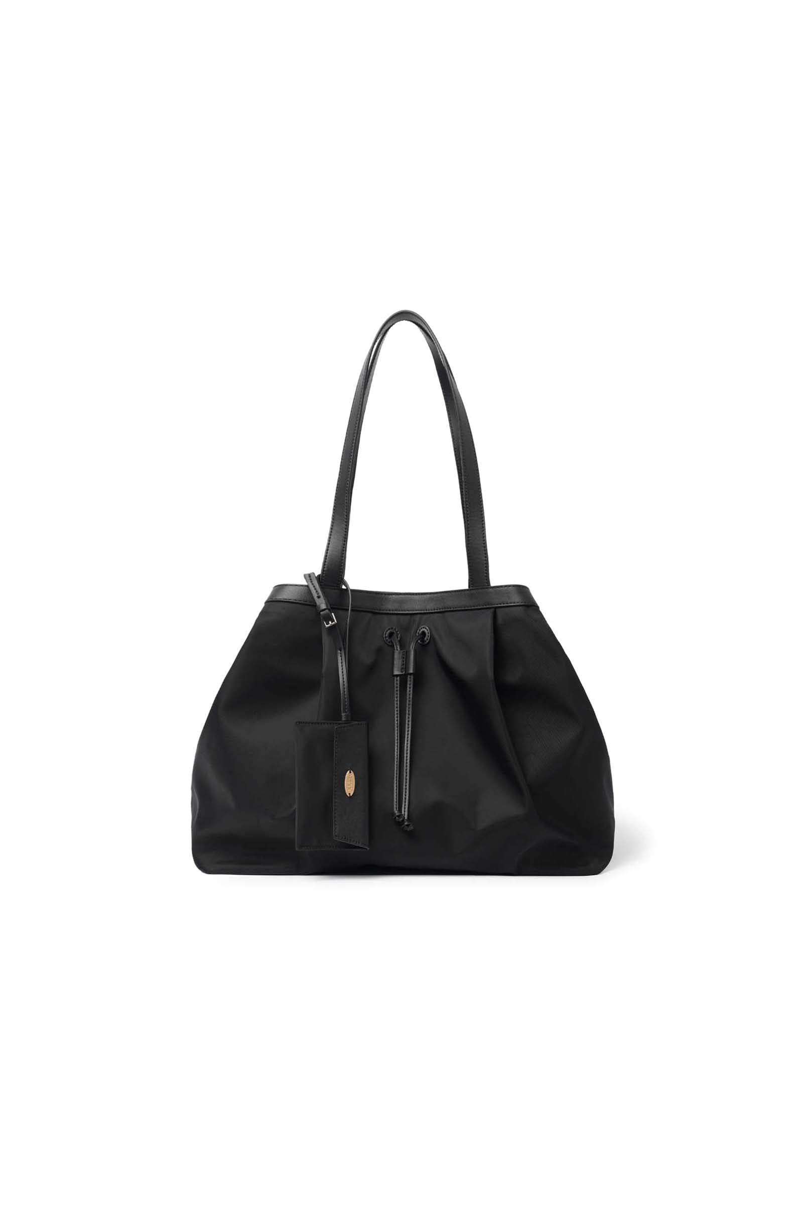 BOAT NYLON TOTE BAG_BLACK