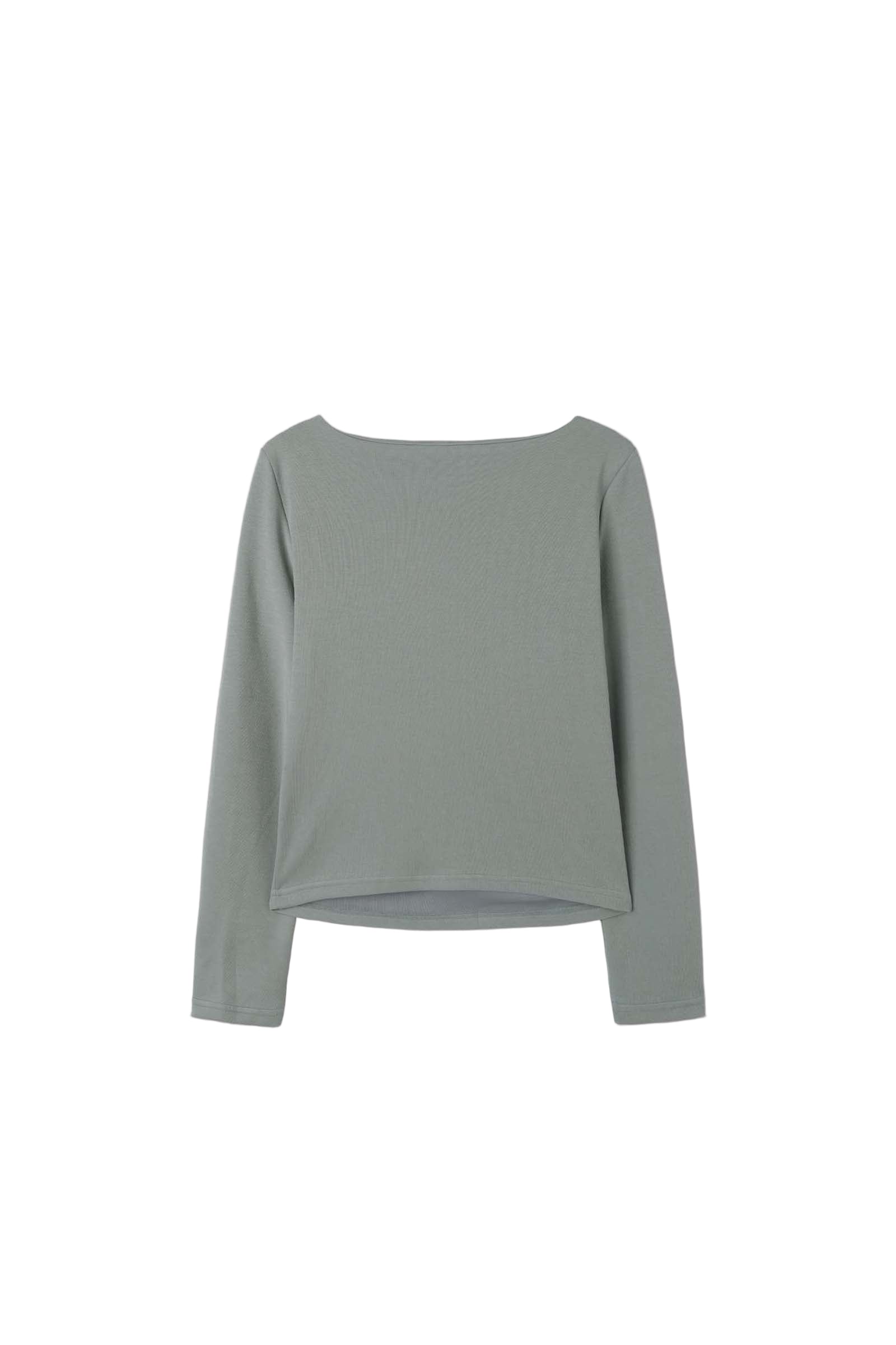 SLIM BOAT T-SHIRT_BLUE GREY