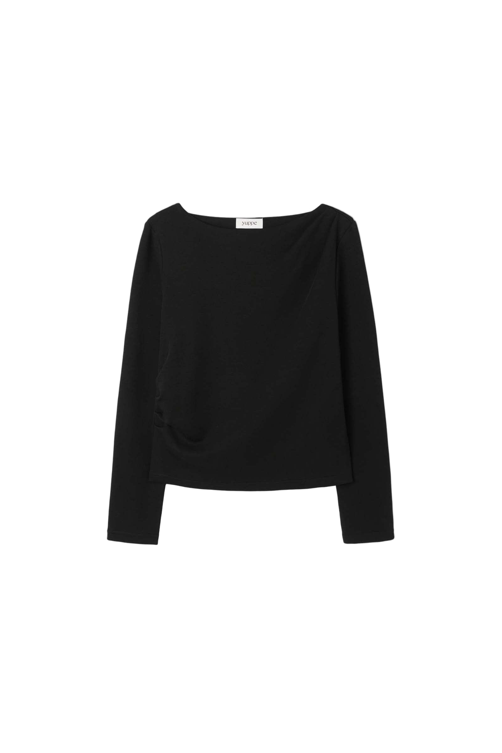 SLIM BOAT T-SHIRT_BLACK