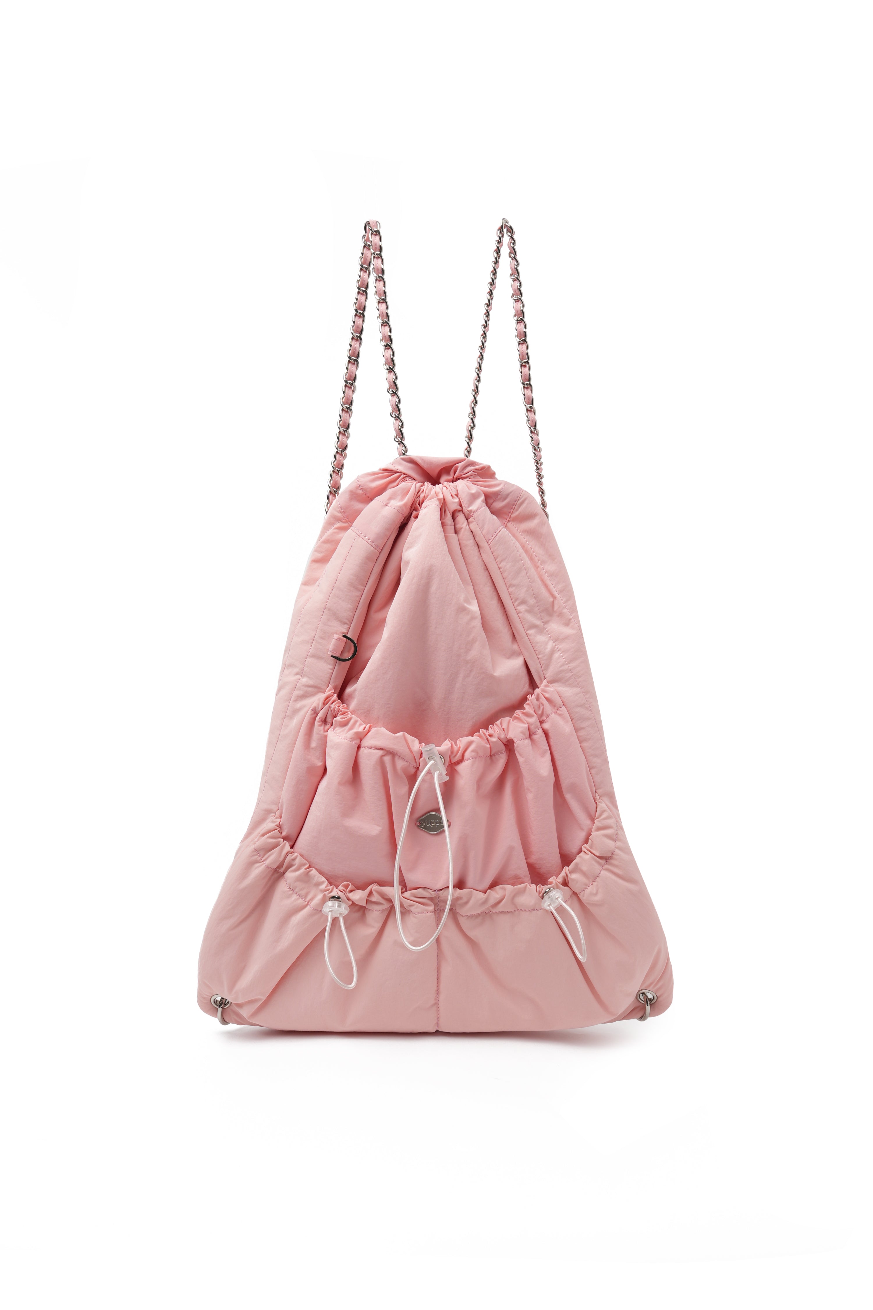 RIBBON CHAIN BACKPACK_PINK