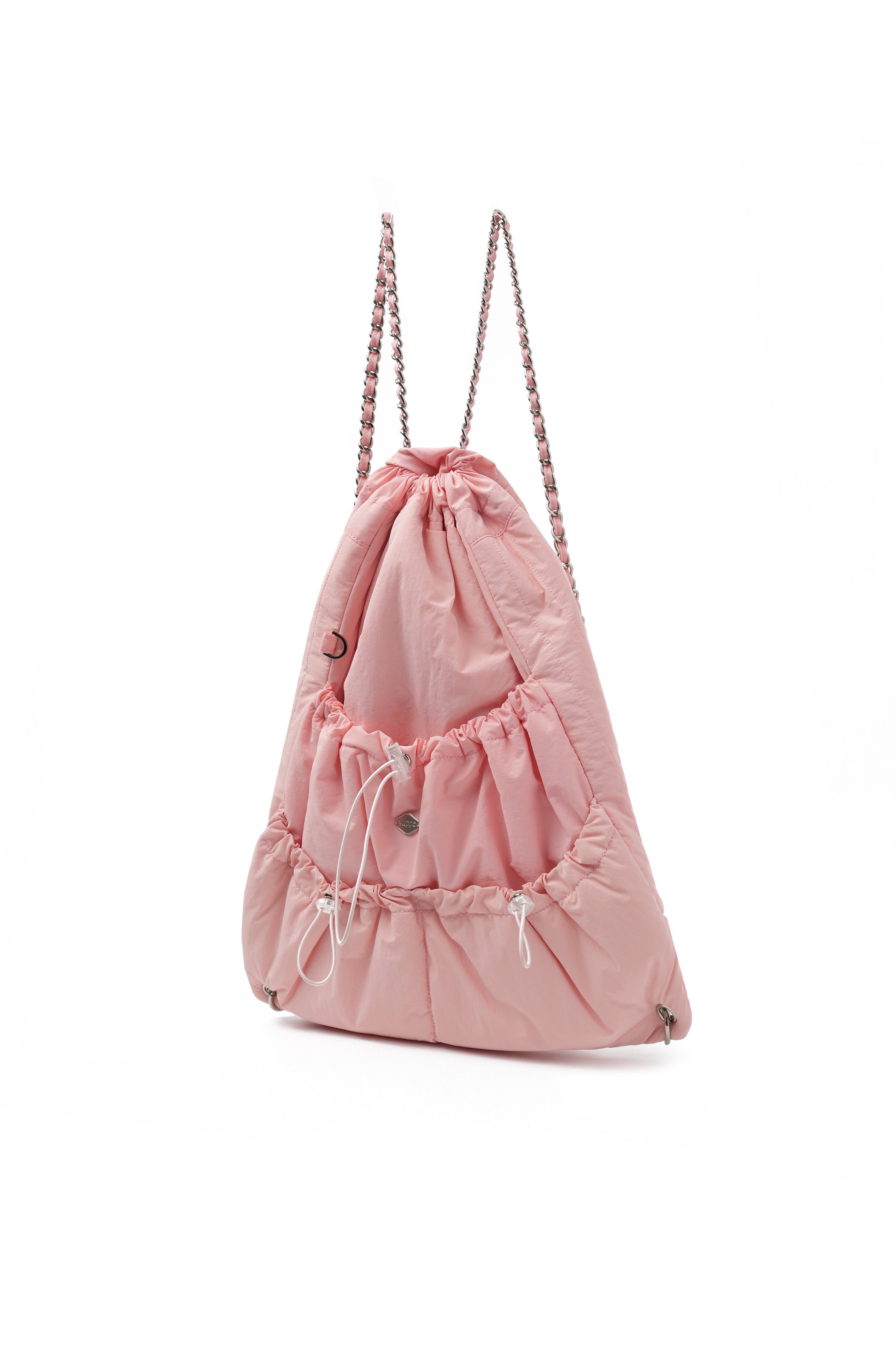 RIBBON CHAIN BACKPACK_PINK