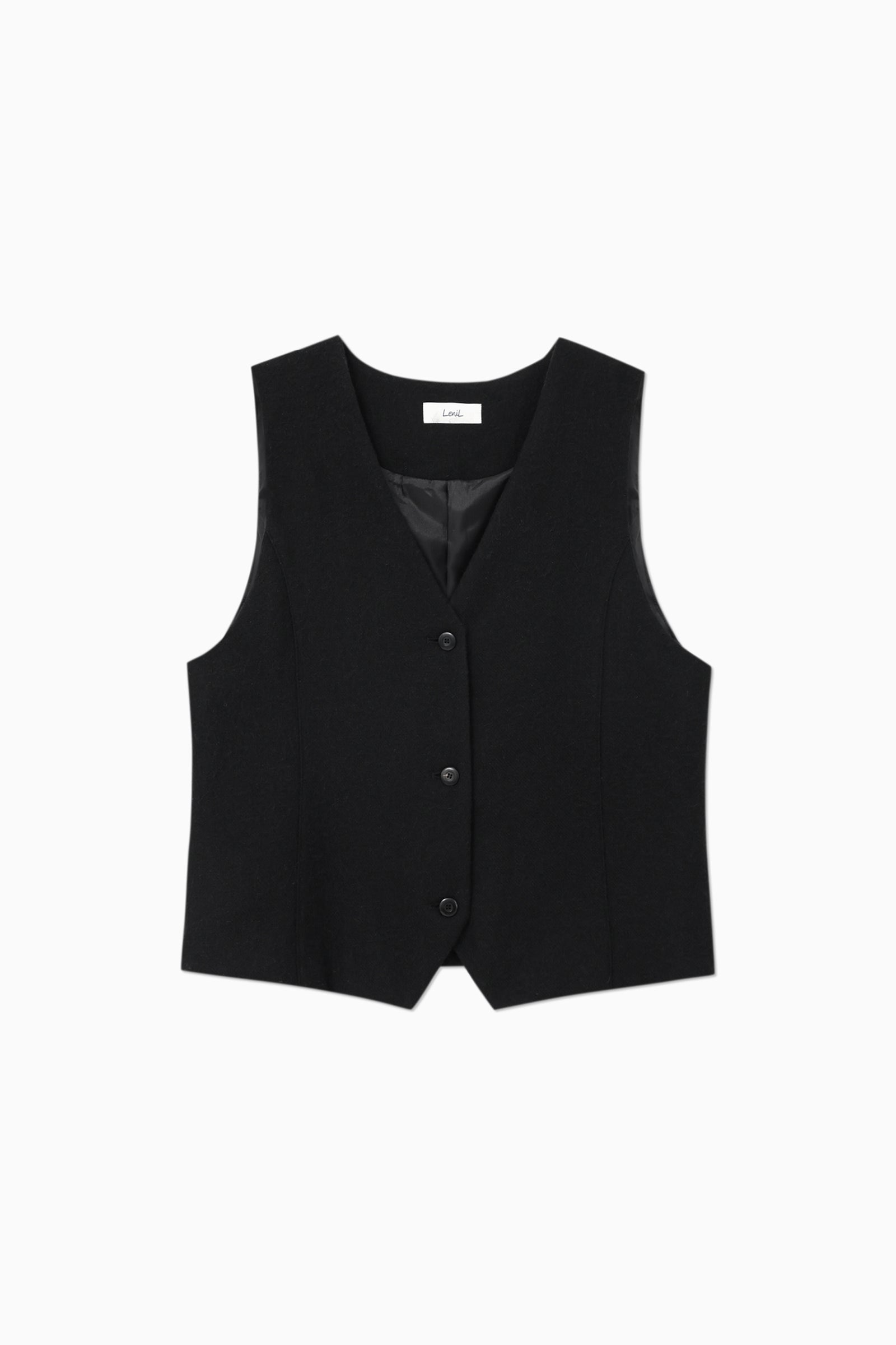 CARSON VEST_BLACK